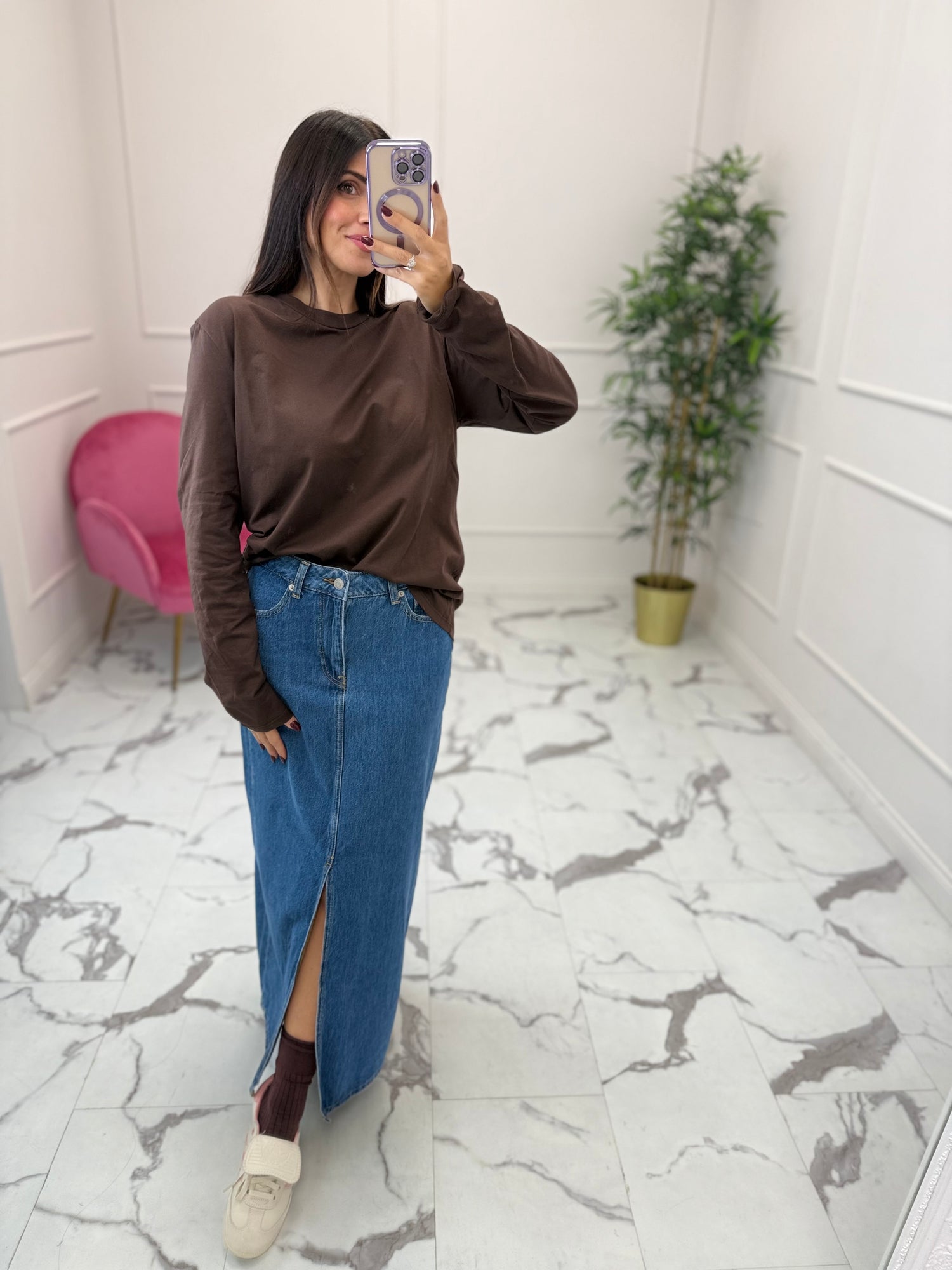 T-shirt manica lunga “Confort” LUMINA