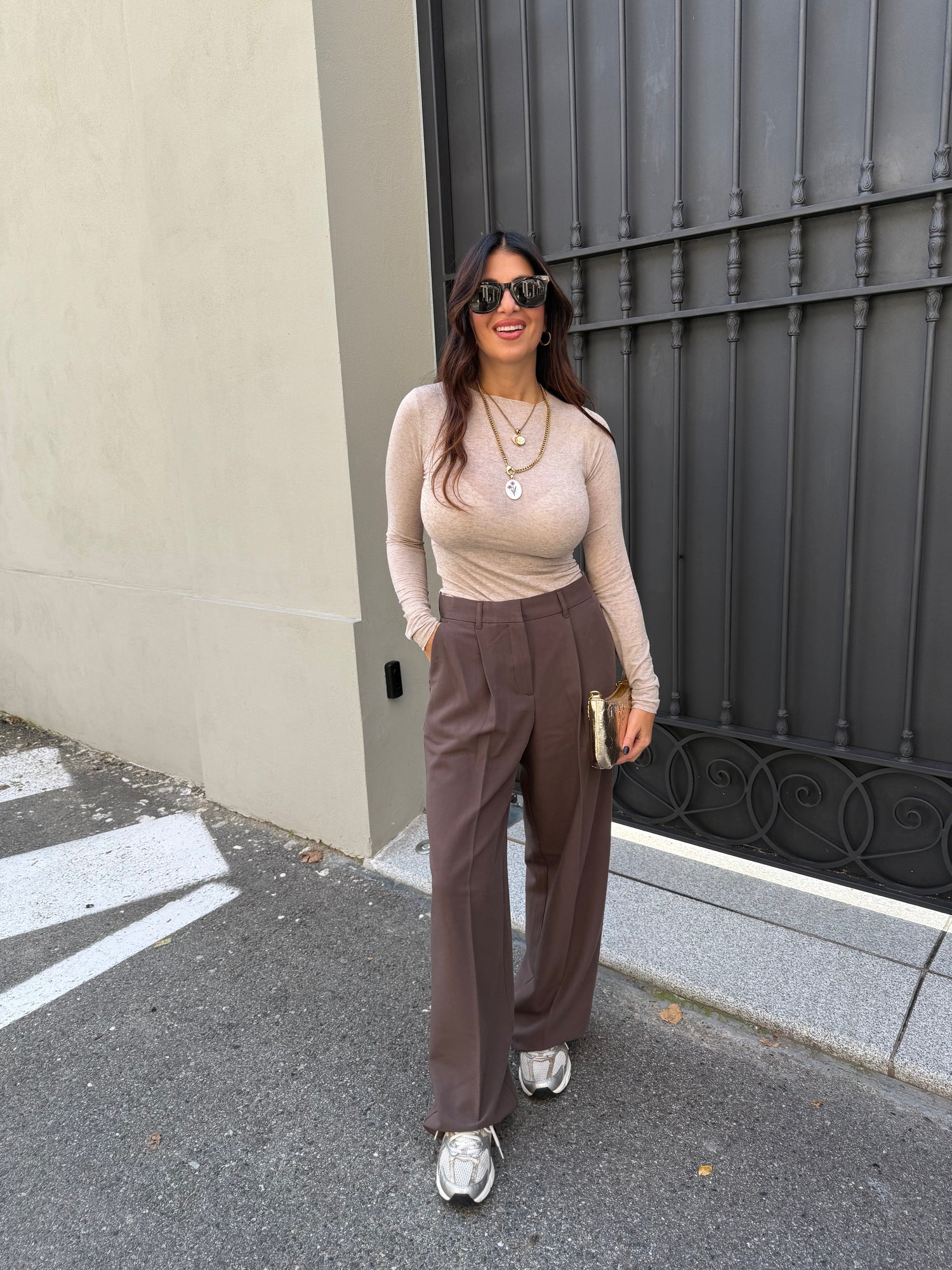 Pantalone classico tailleur “Ellis” JJXX