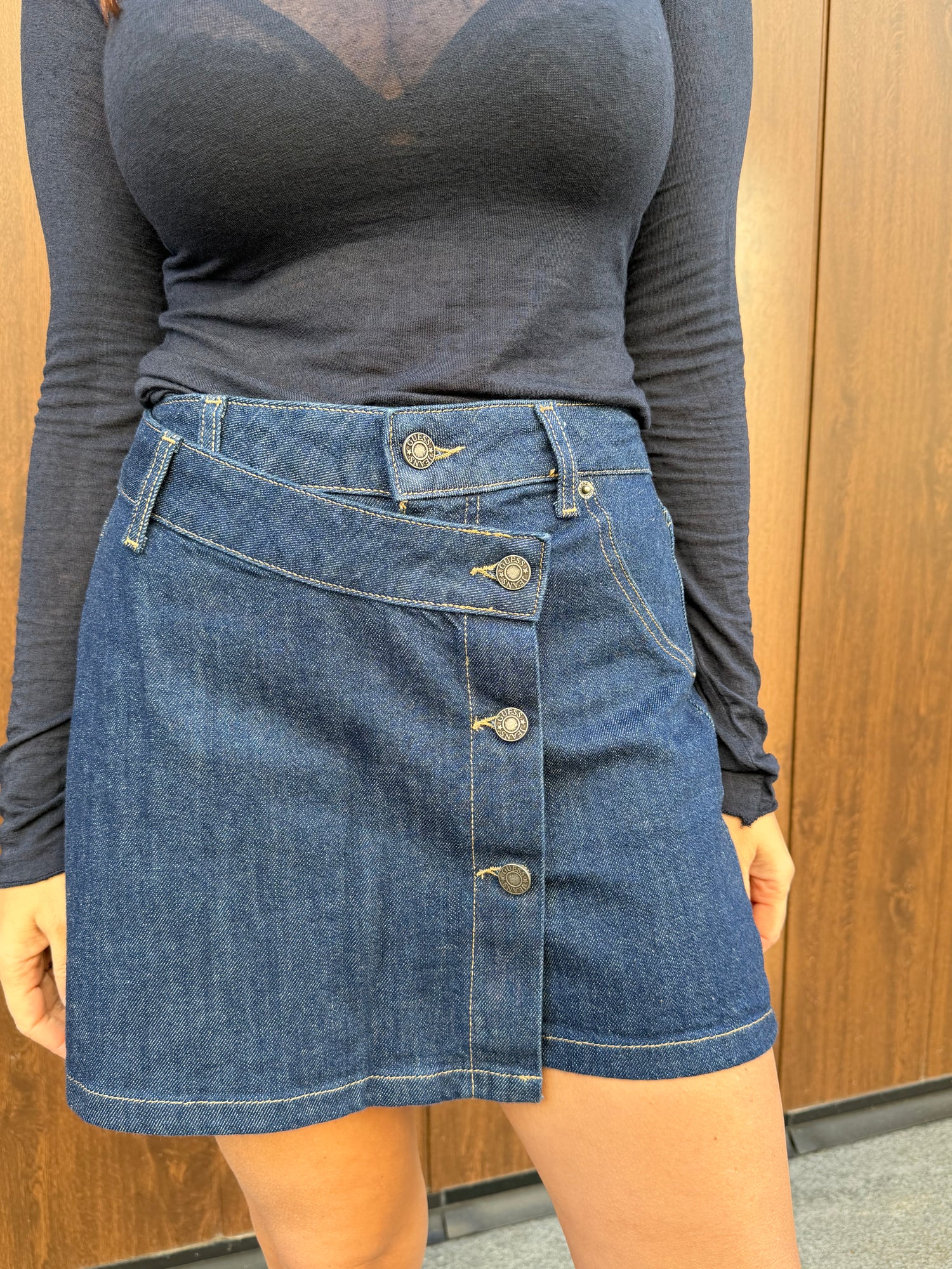 Gonna-shorts in denim GUESS JEANS