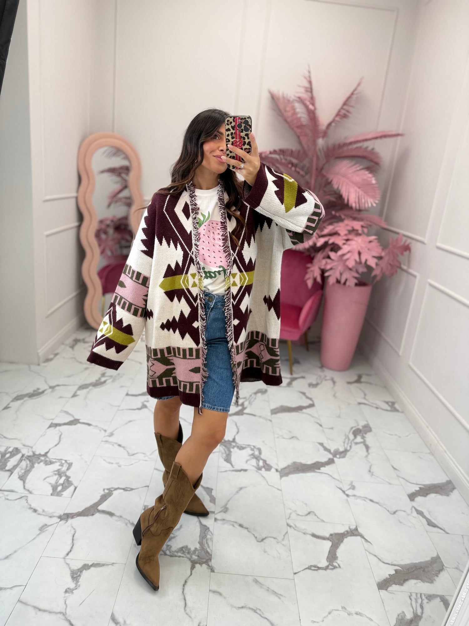 Cardigan lungo “Etnico” HAVE ONE