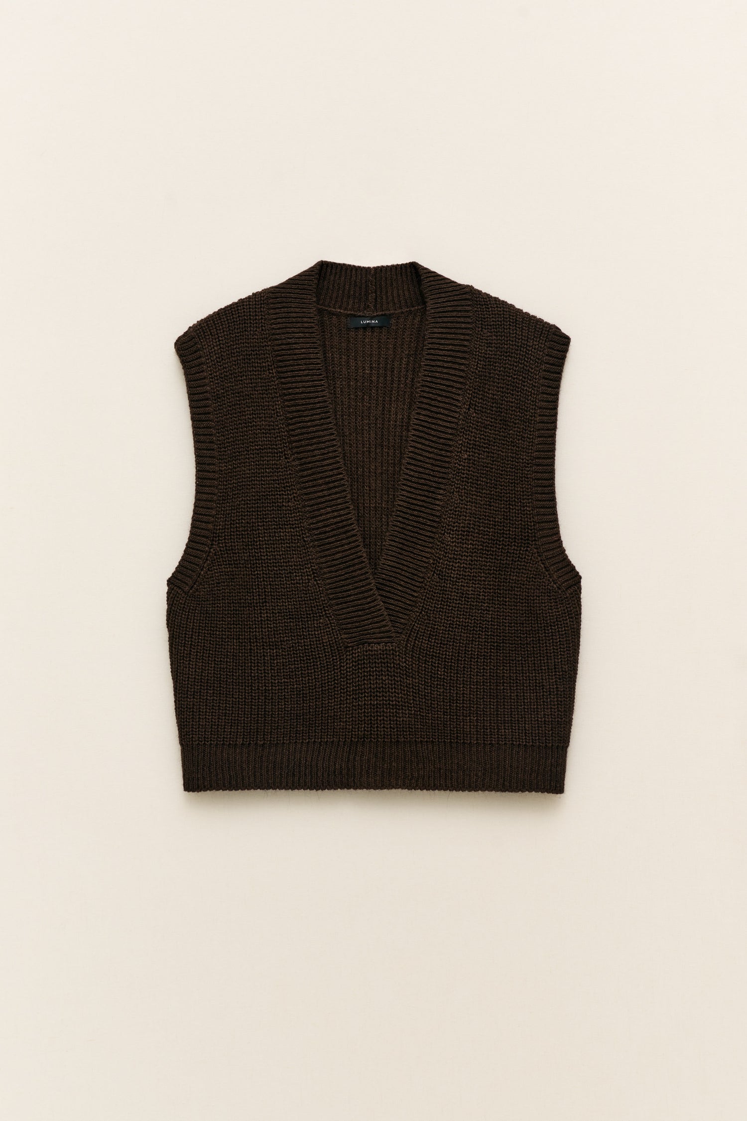 Gilet in maglia “Cara” LUMINA