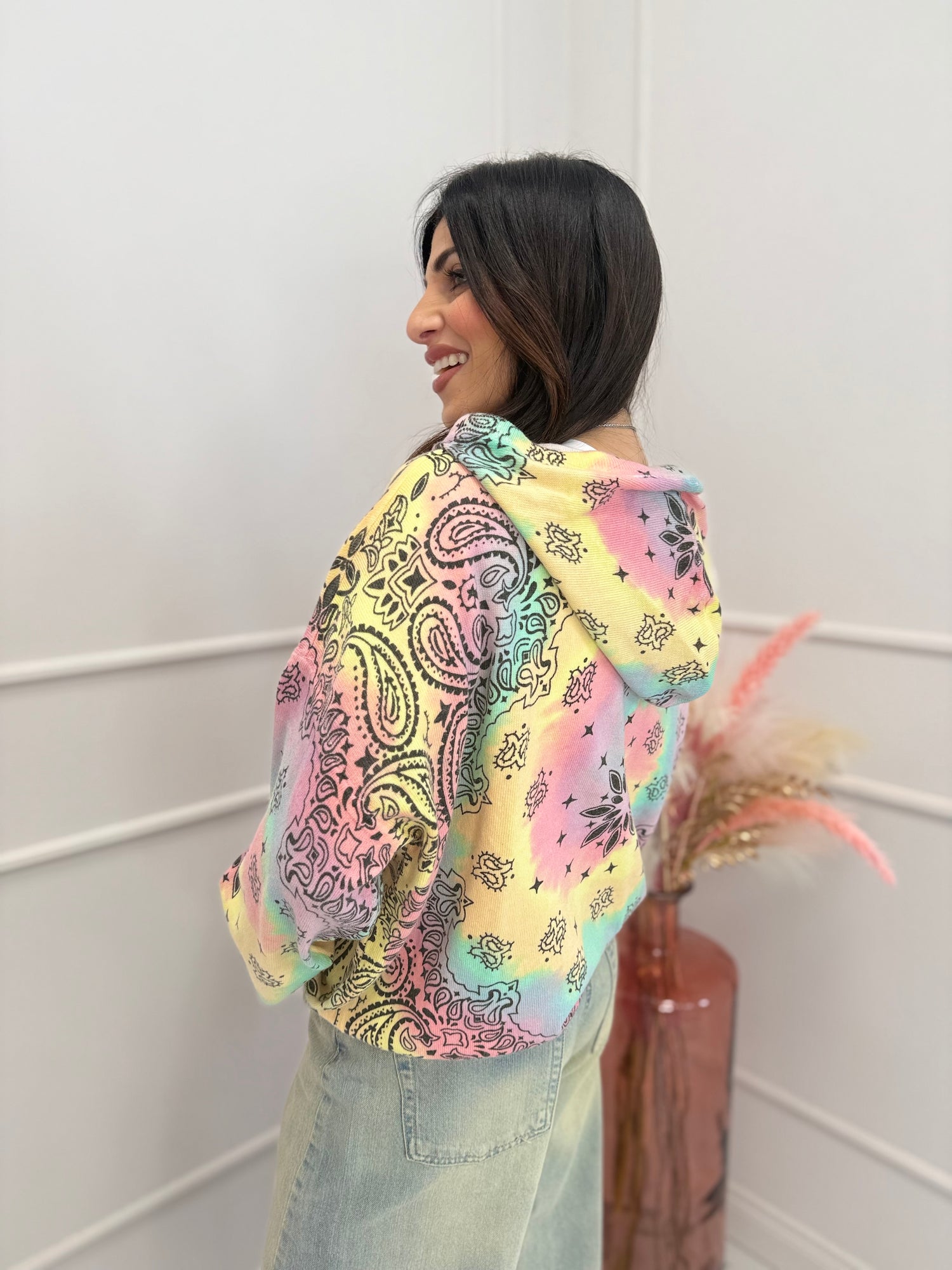 Maglia con cappuccio bandana ADORÉ