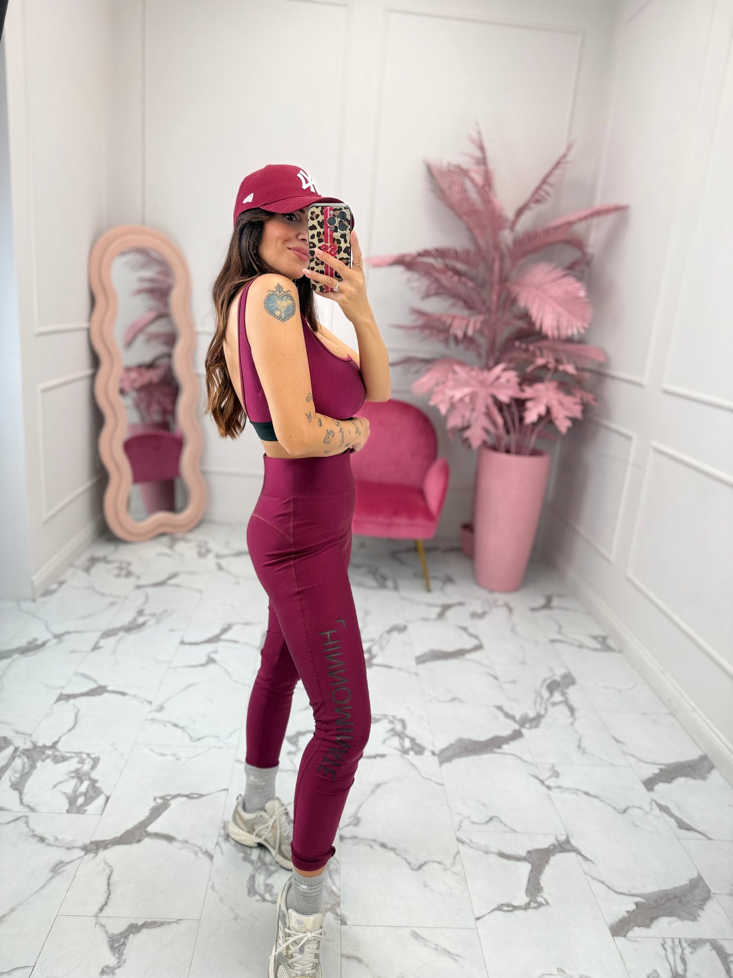 Leggings a vita alta in lycra lucida NEW HINNOMINATE
