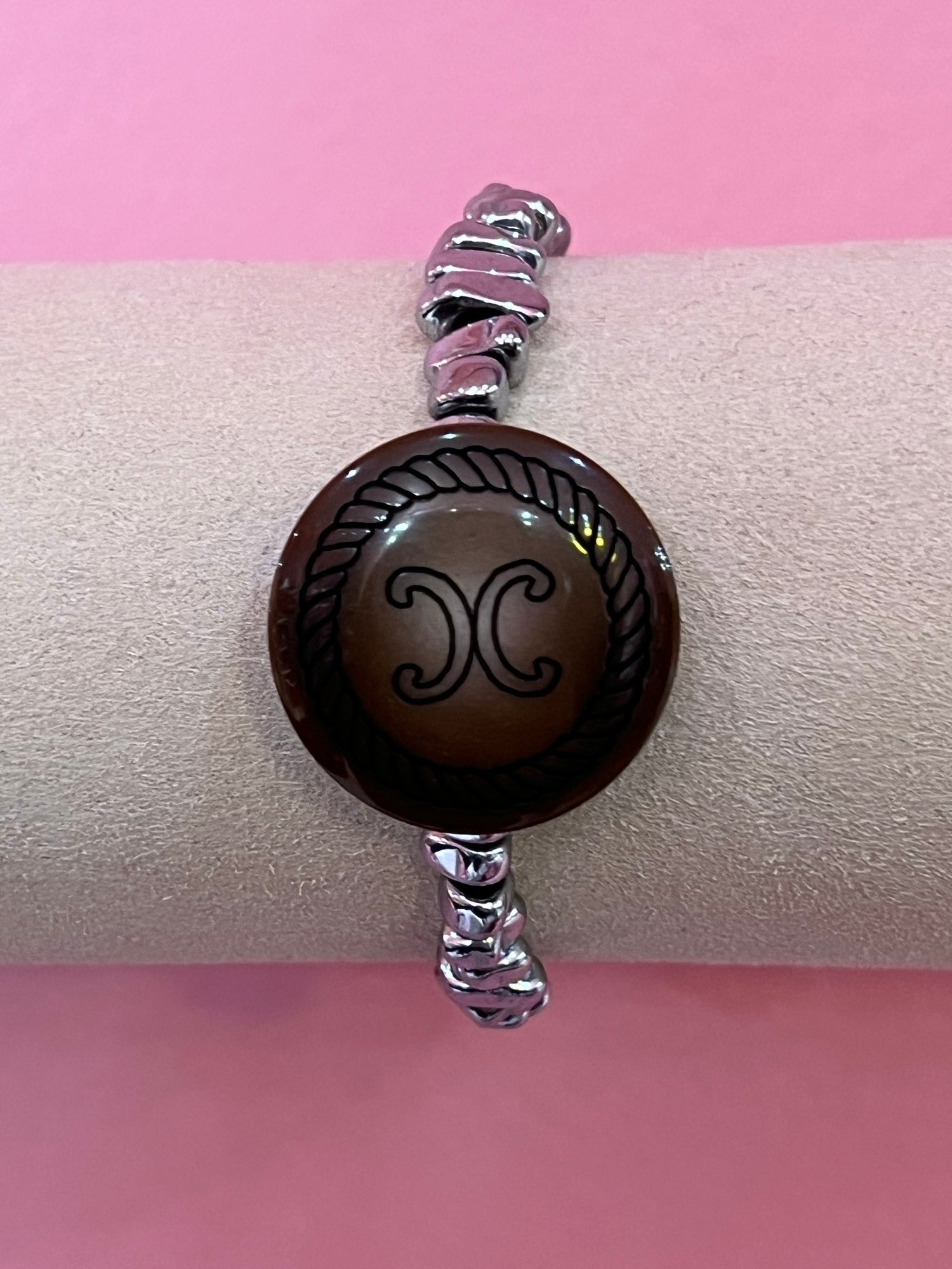 Bracciale “Bottone” vintage Silver LIP