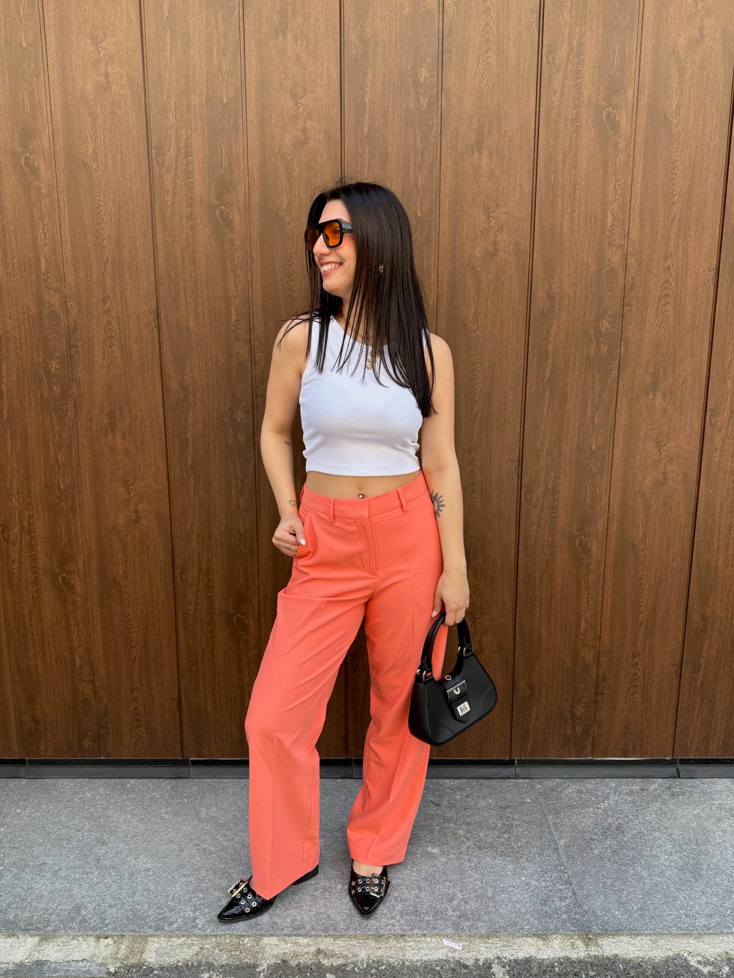 Pantalone tailleur “Mary” JJXX