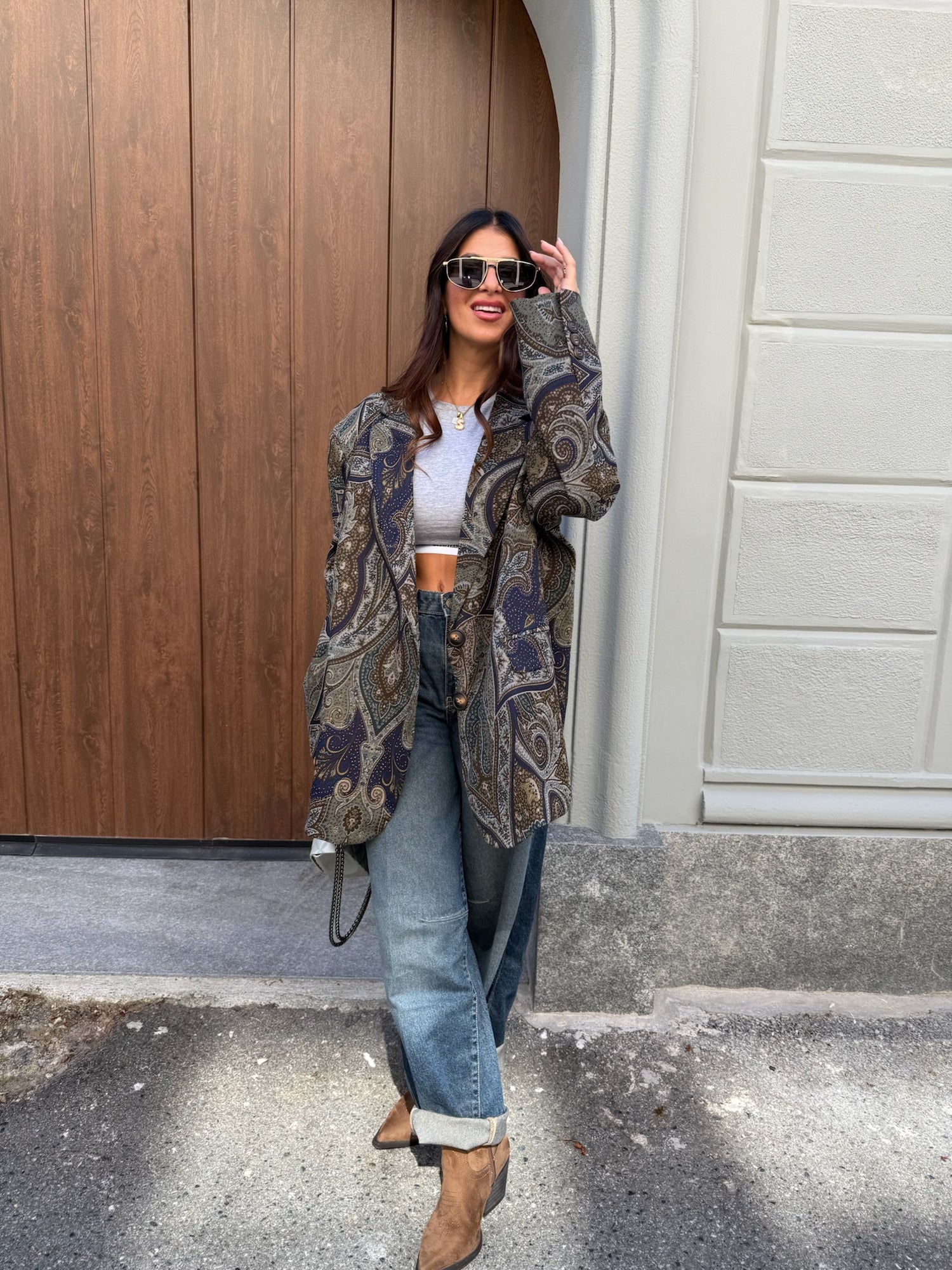 Blazer over “Cashmere” LUMINA