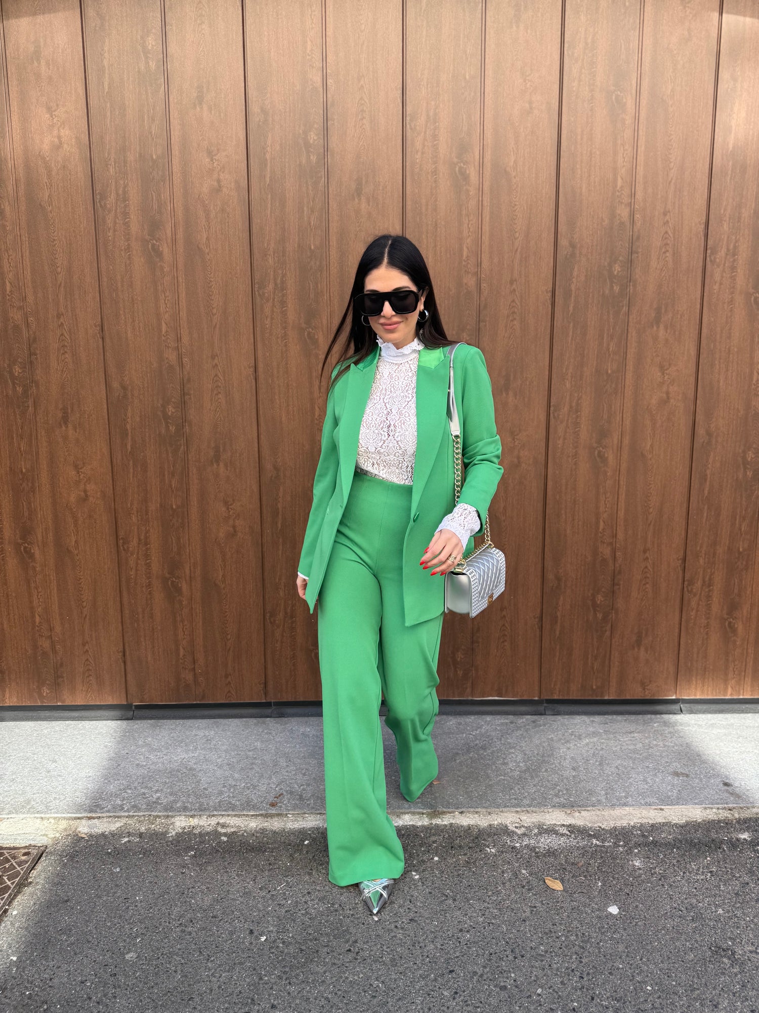 Pantalone tailleur palazzo “Gloria” VICOLO