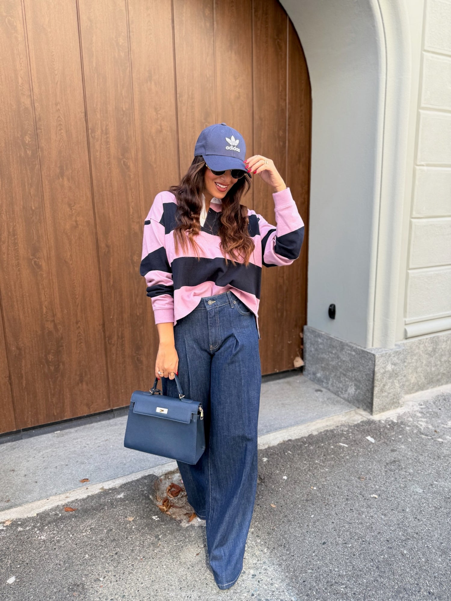 Felpa Polo righe GUESS JEANS