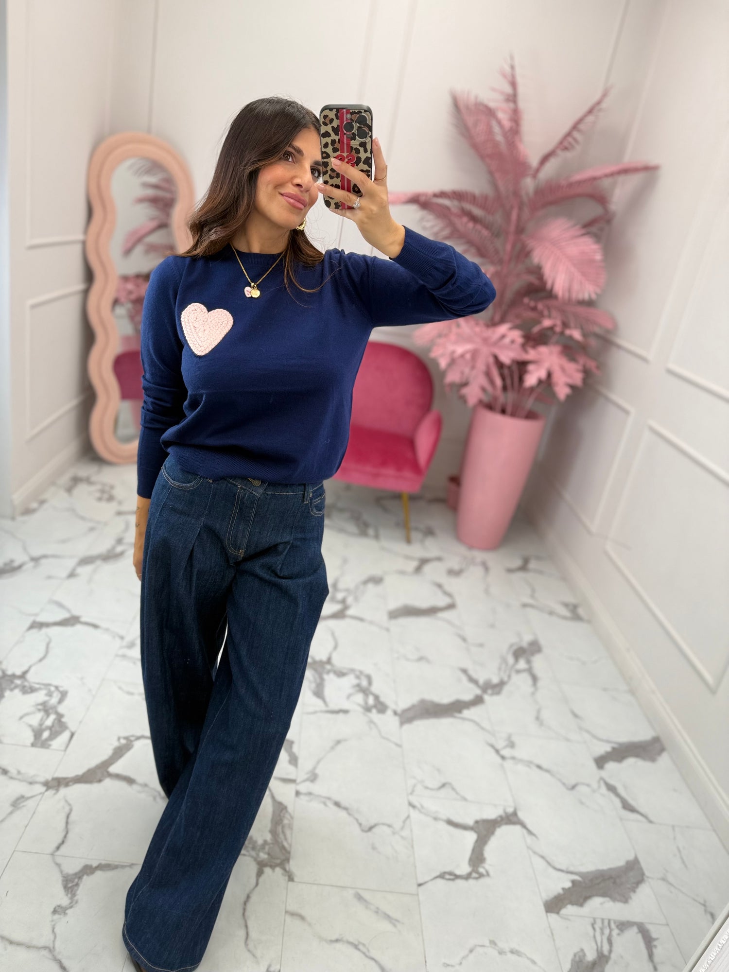 Maglia “Pink heart” COMPANIA FANTASTICA