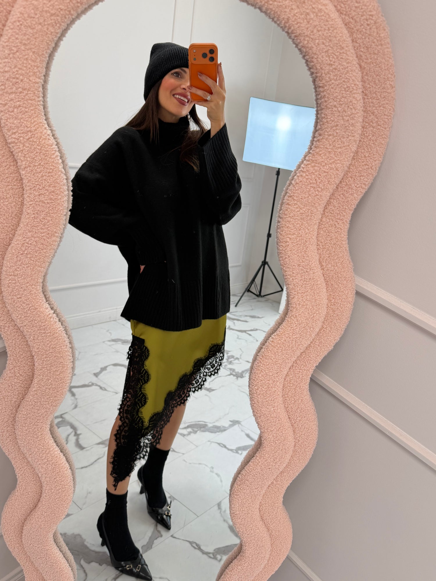 Gonna asimmetrica con pizzo HAVE ONE