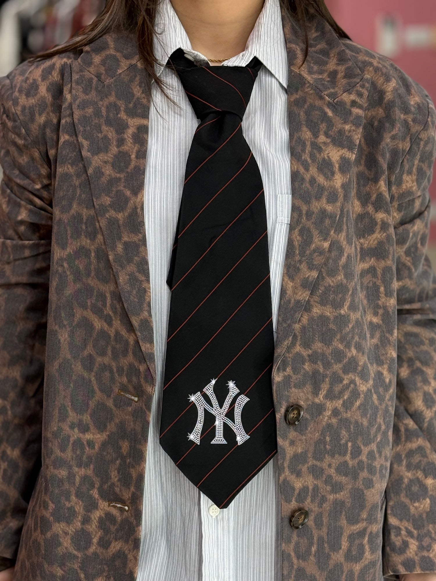 Cravatta vintage “NY” LIP