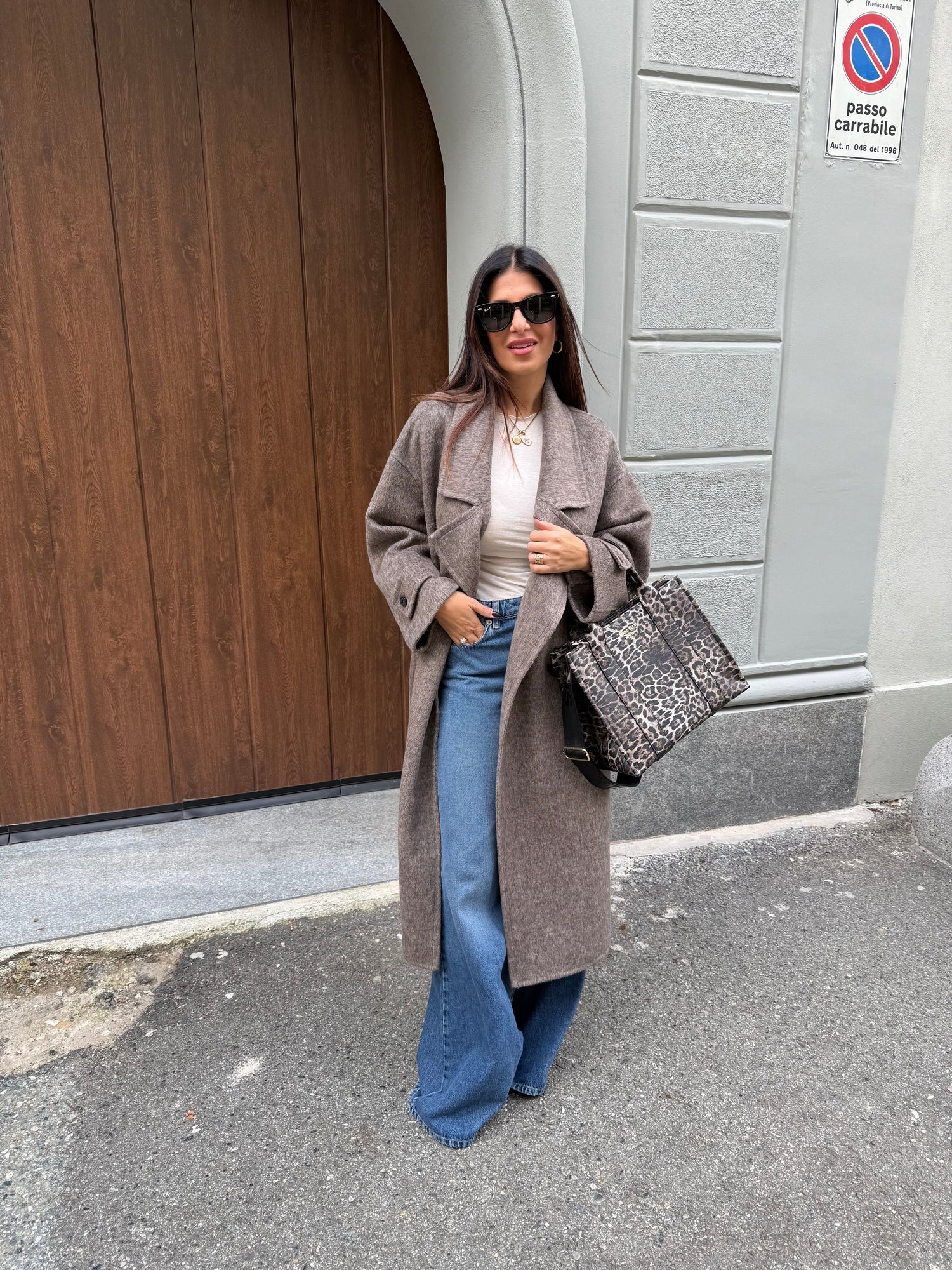 Cappotto lungo over “Wool” VICOLO