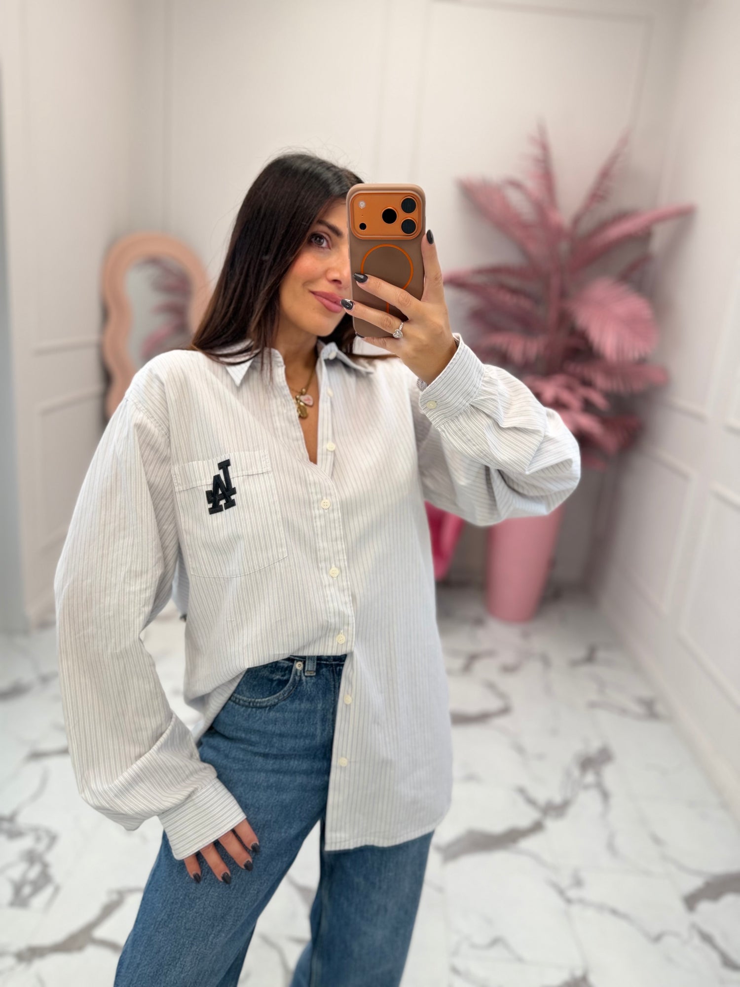 Camicia over “Los Angeles” VICOLO