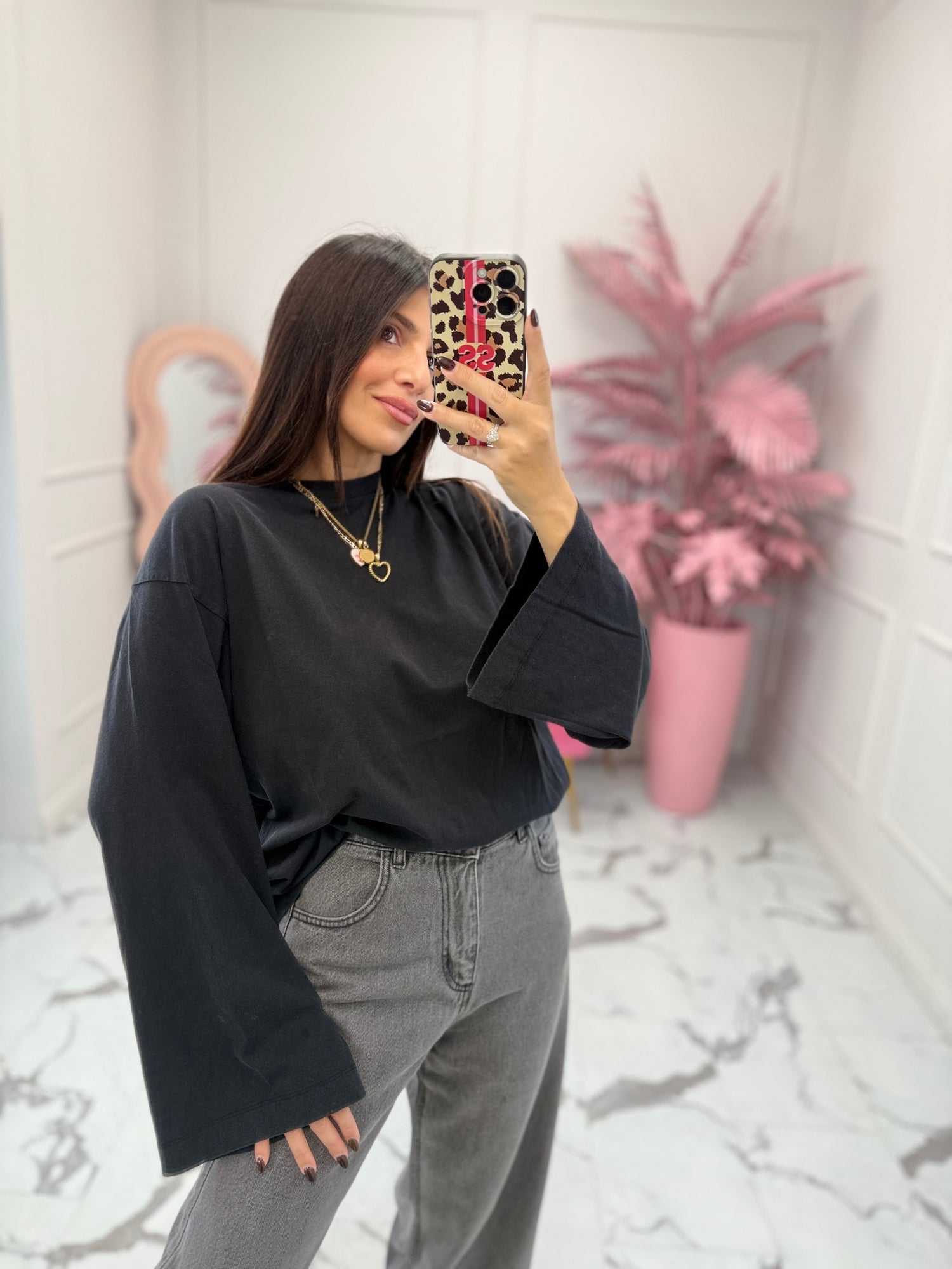 T-shirt manica lunga “Andrea” JJXX