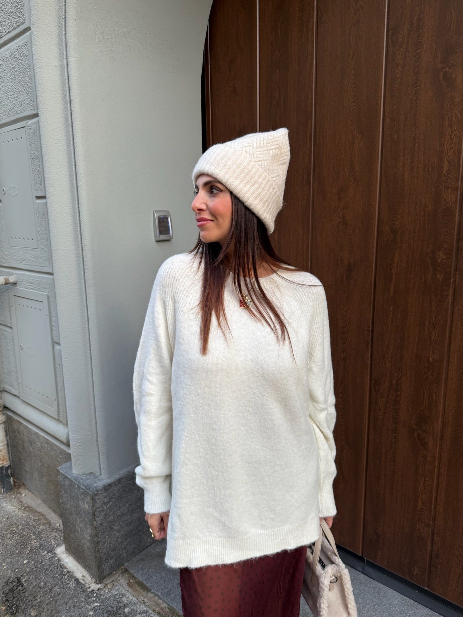 Maglione lungo “Bunny over ” LUMINA