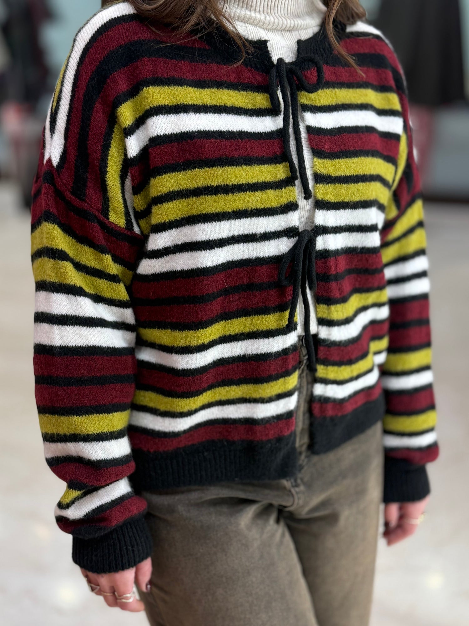 Cardigan righe “Colors line” LIP