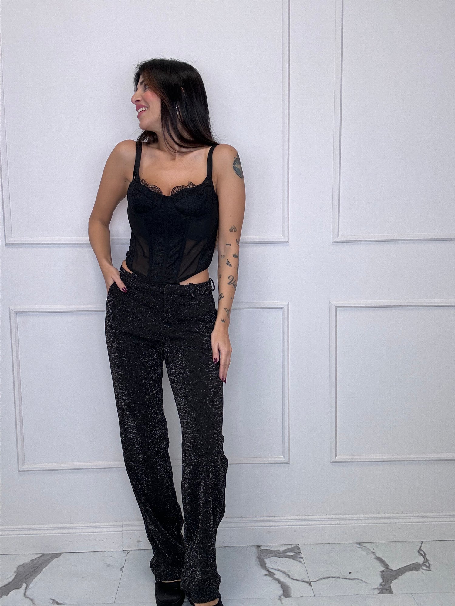 Top bustier pizzo GLAMOROUS