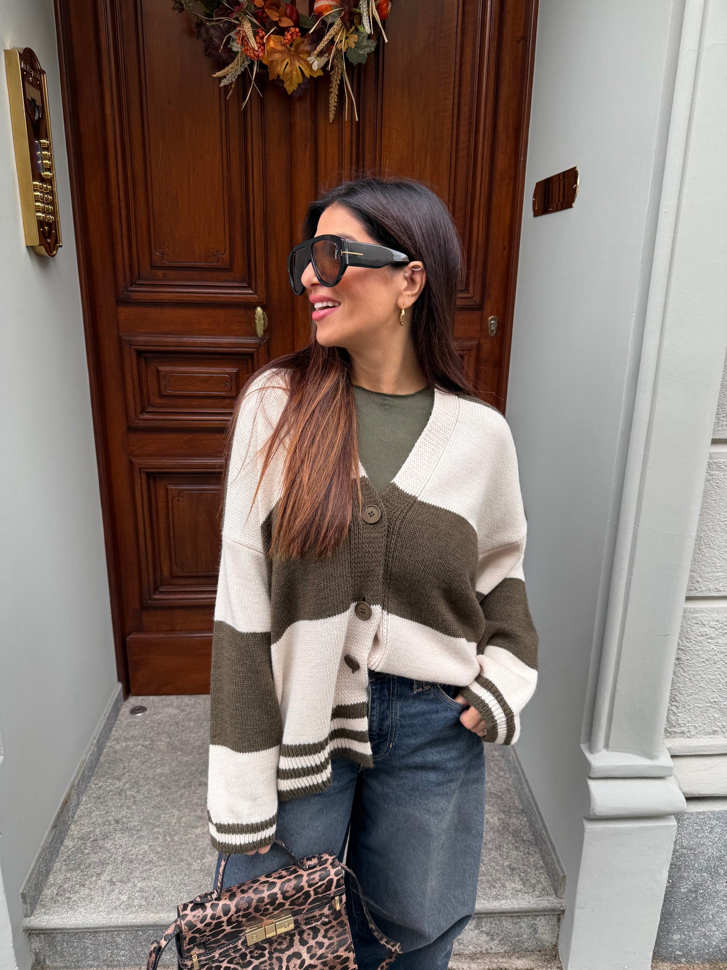 Cardigan over “Teddy” HAVE ONE