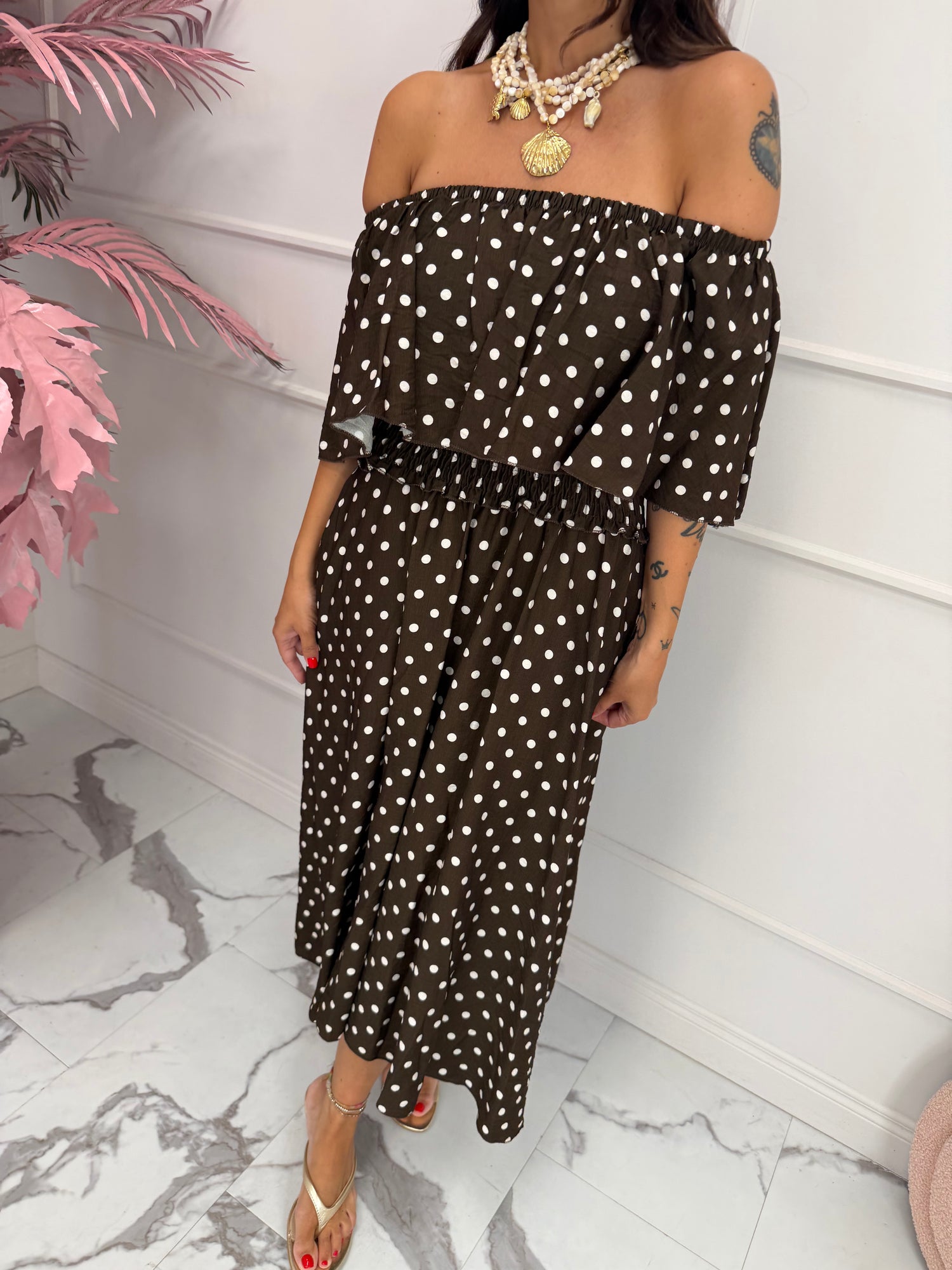 Abito midi “Polka dots” LIP
