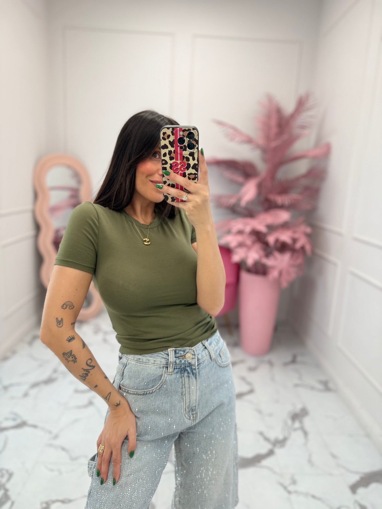 T-shirt “Basic stretch” LUMINA