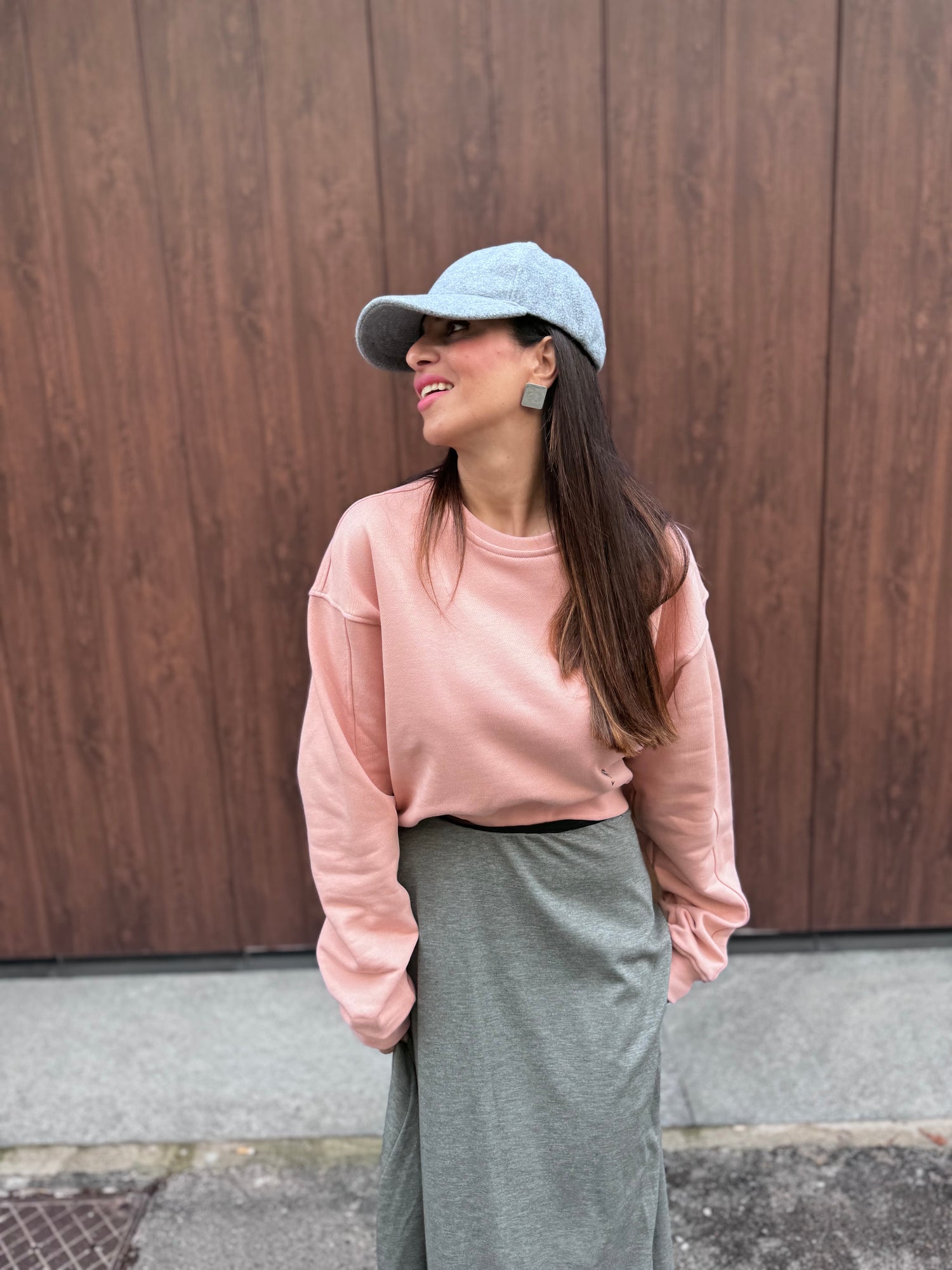 Felpa corta con stampa HINNOMINATE