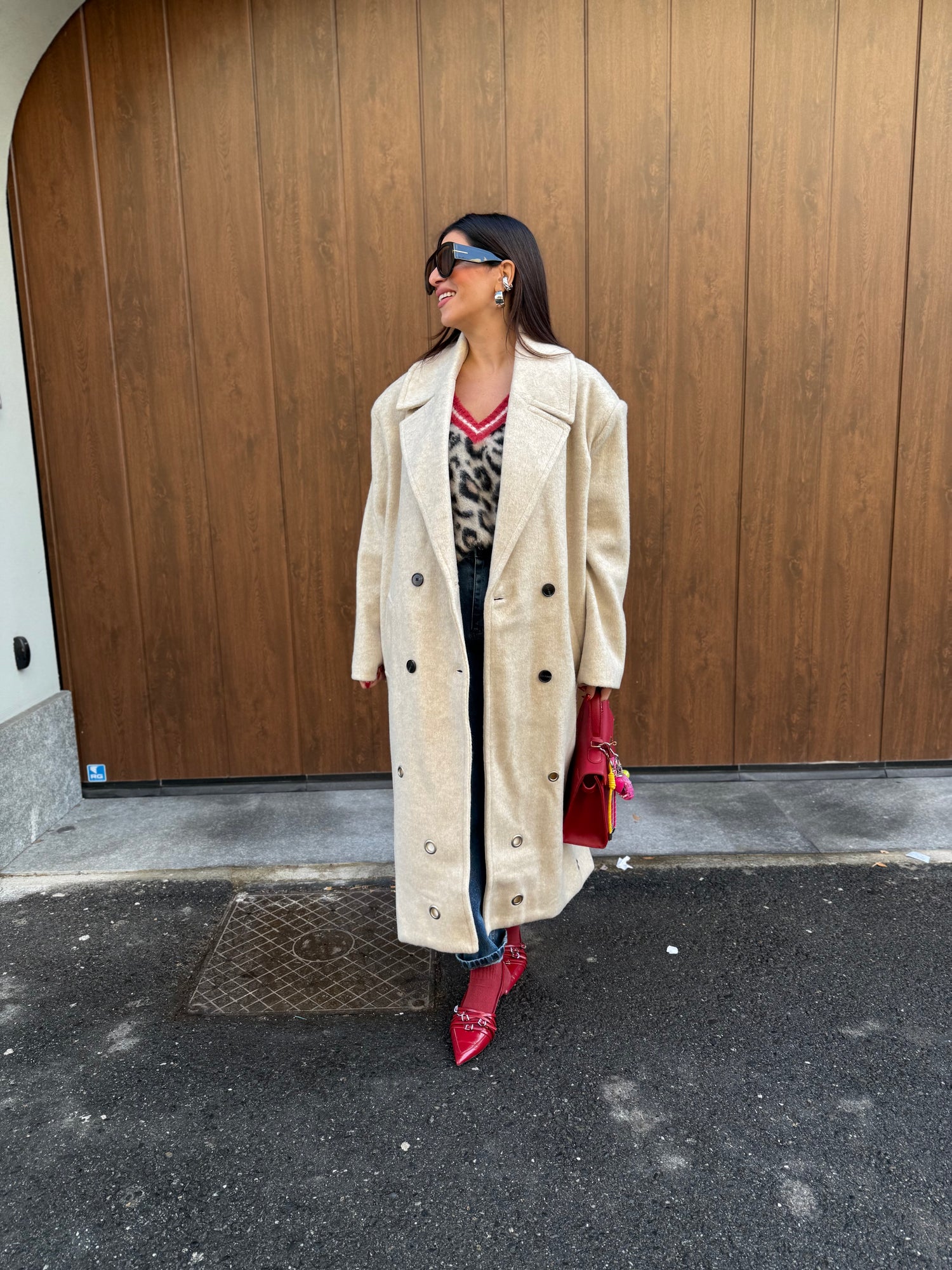 Cappotto misto lana “Helena” LUMINA