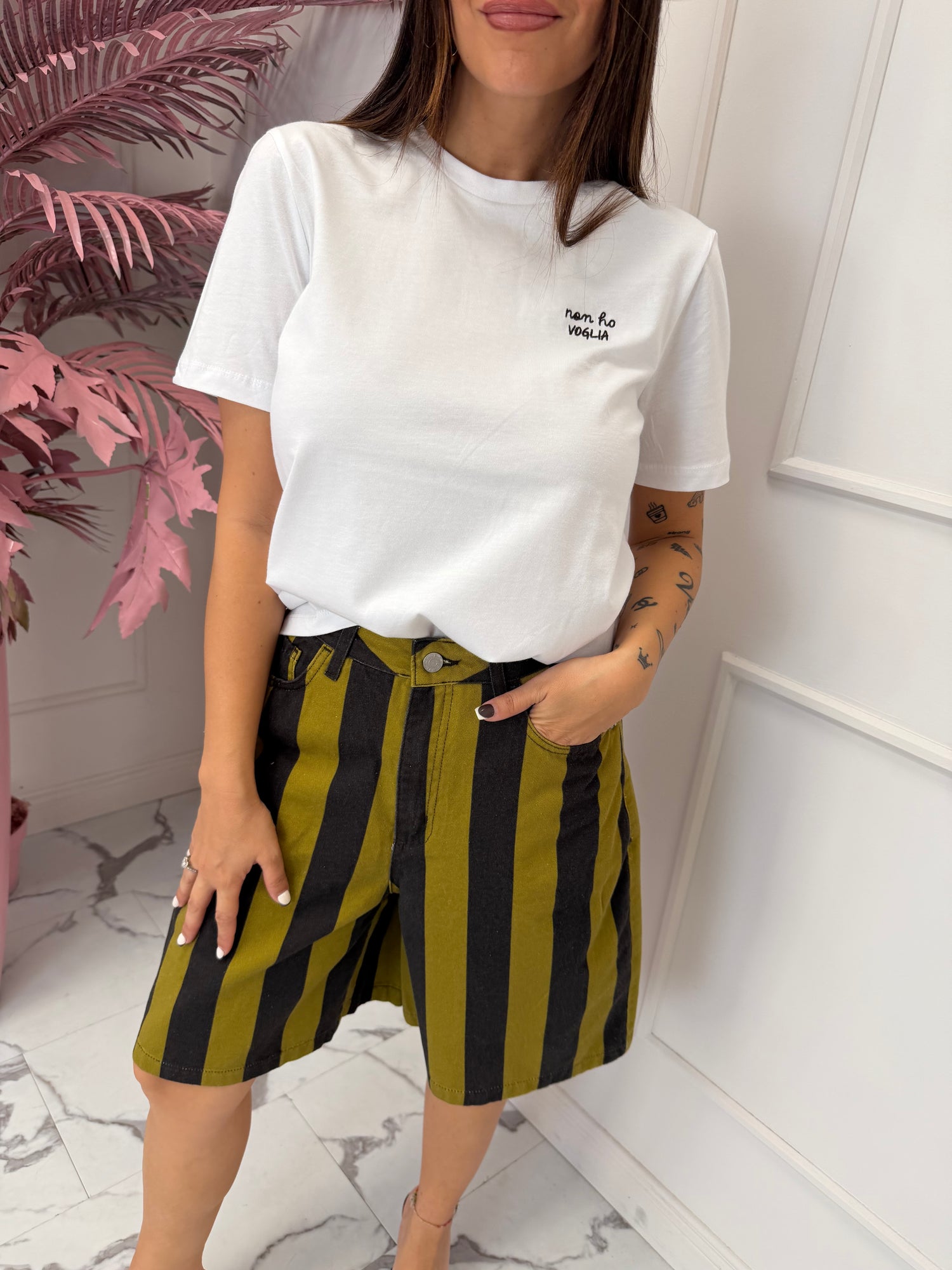 T-shirt Adelina “non ho VOGLIA ONLY