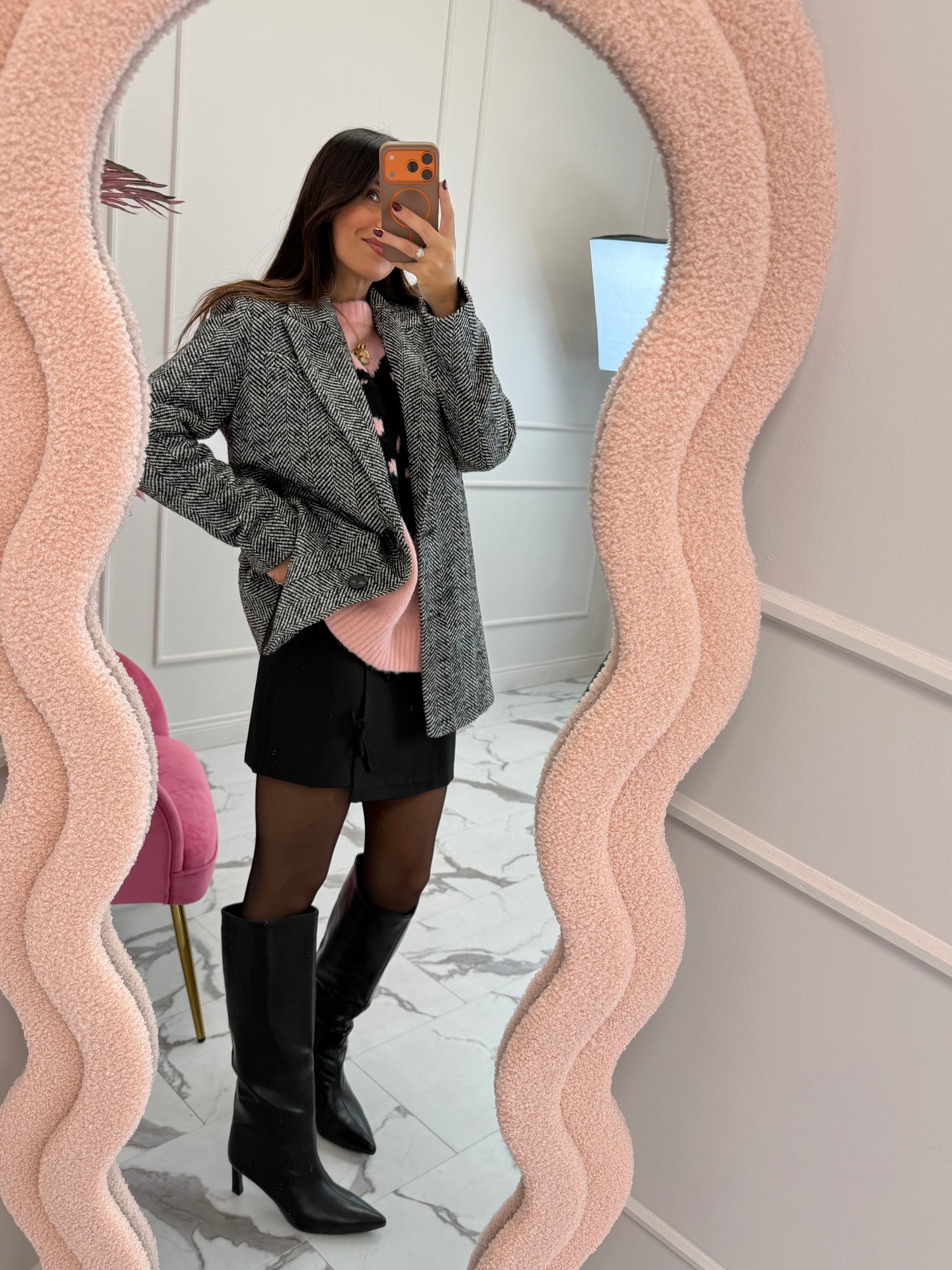 Stivale gamba larga “Kitten” LIP