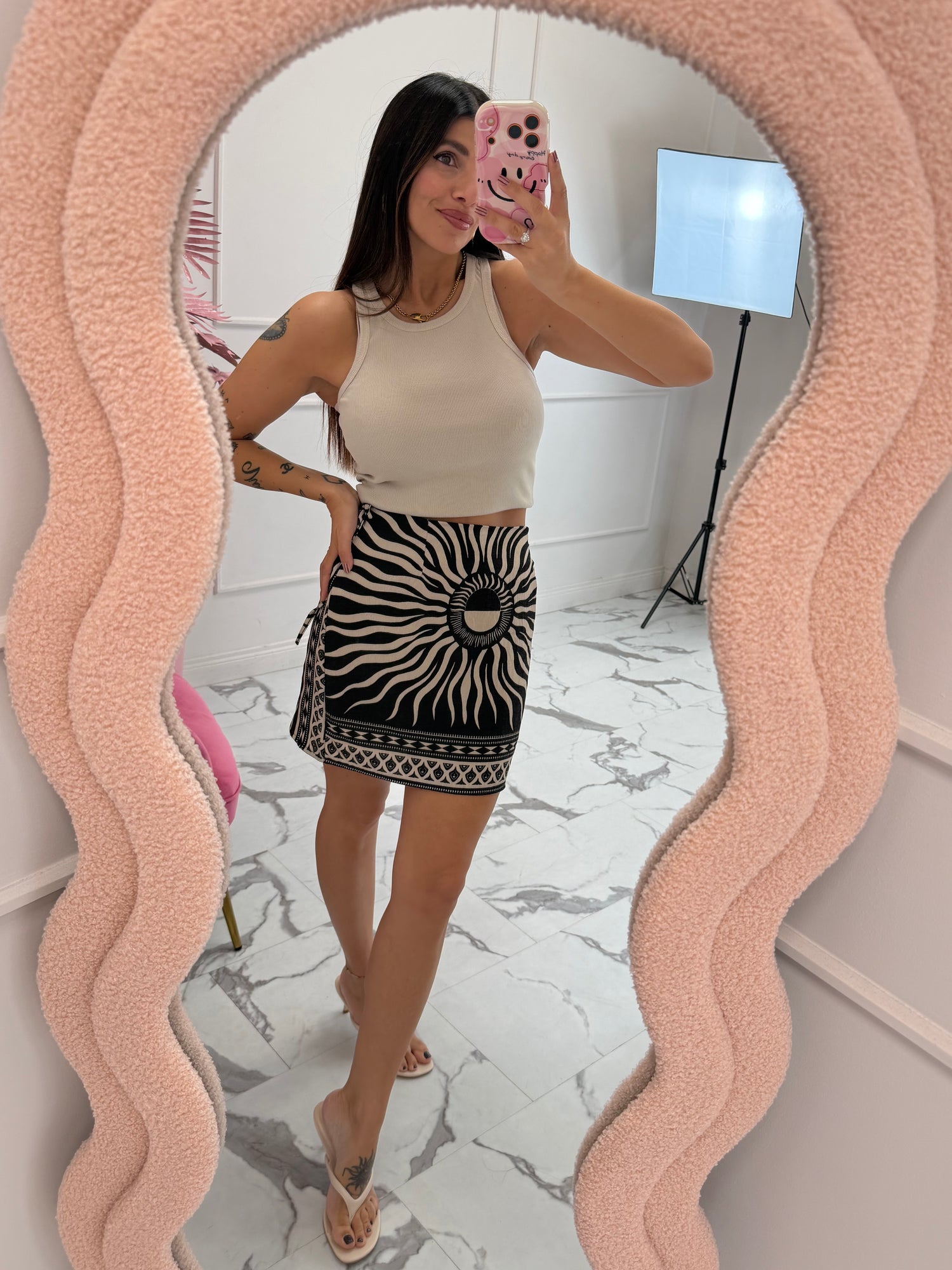 Set Gonna pareo + Top “Maya” LIP
