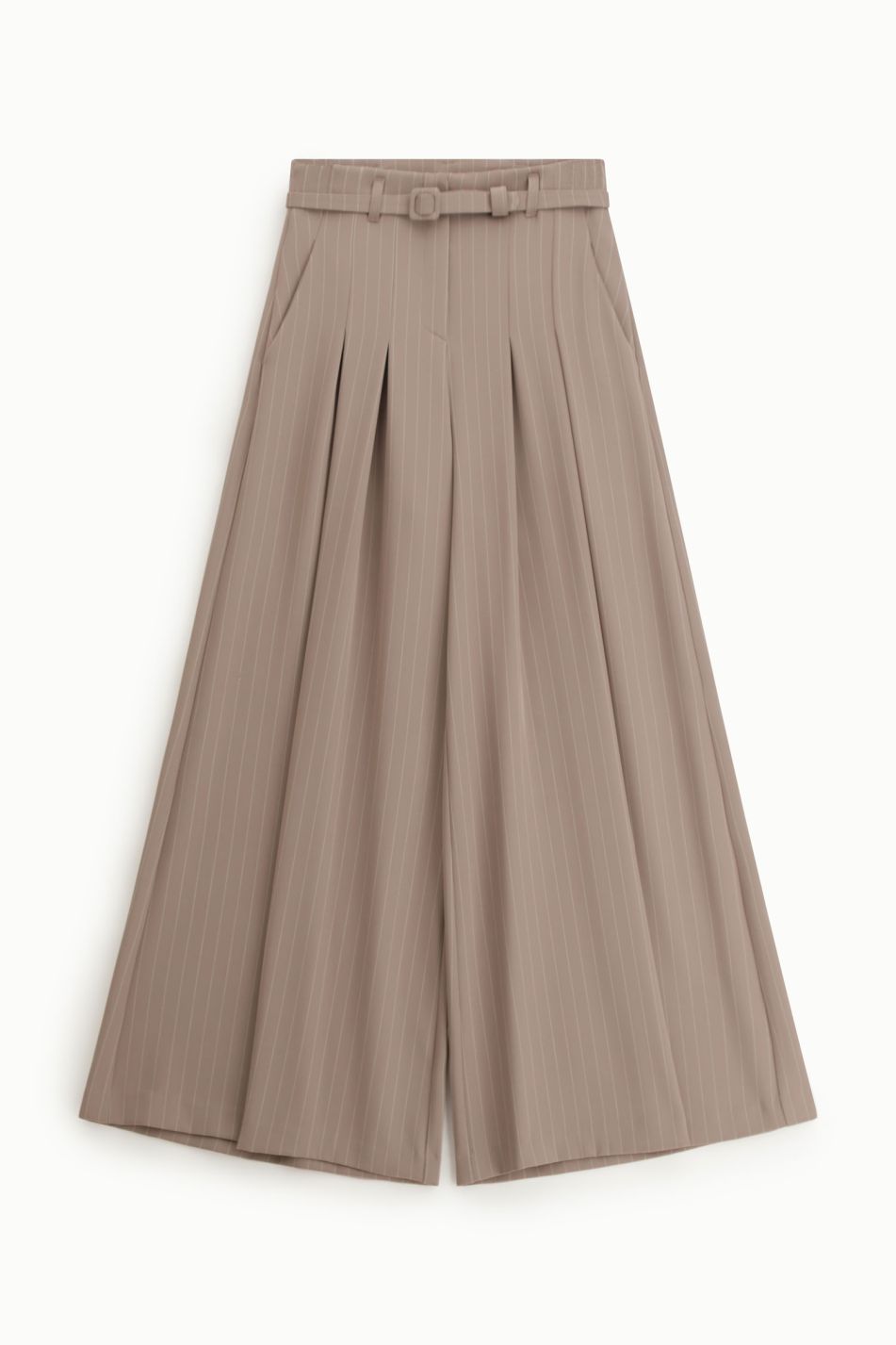 Pantalone palazzo tailleur “Margot” gessato IMPERIAL