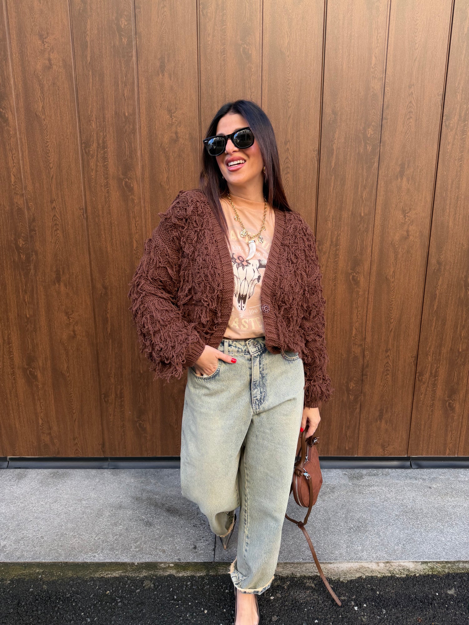 Cardigan frange HAVE ONE