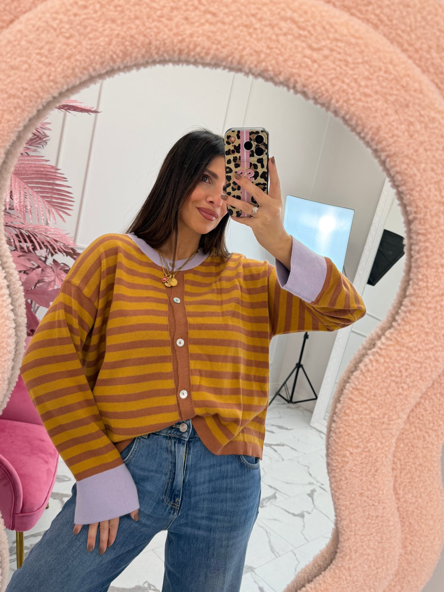 Cardigan righe “Audrey” LIP