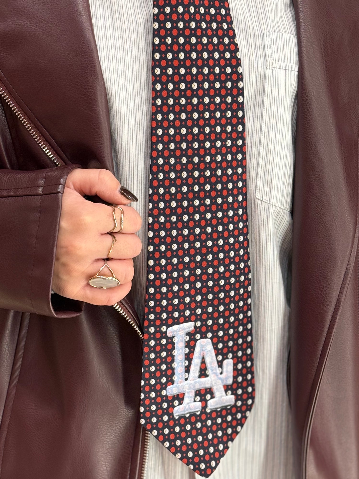 Cravatta vintage “LA” LIP