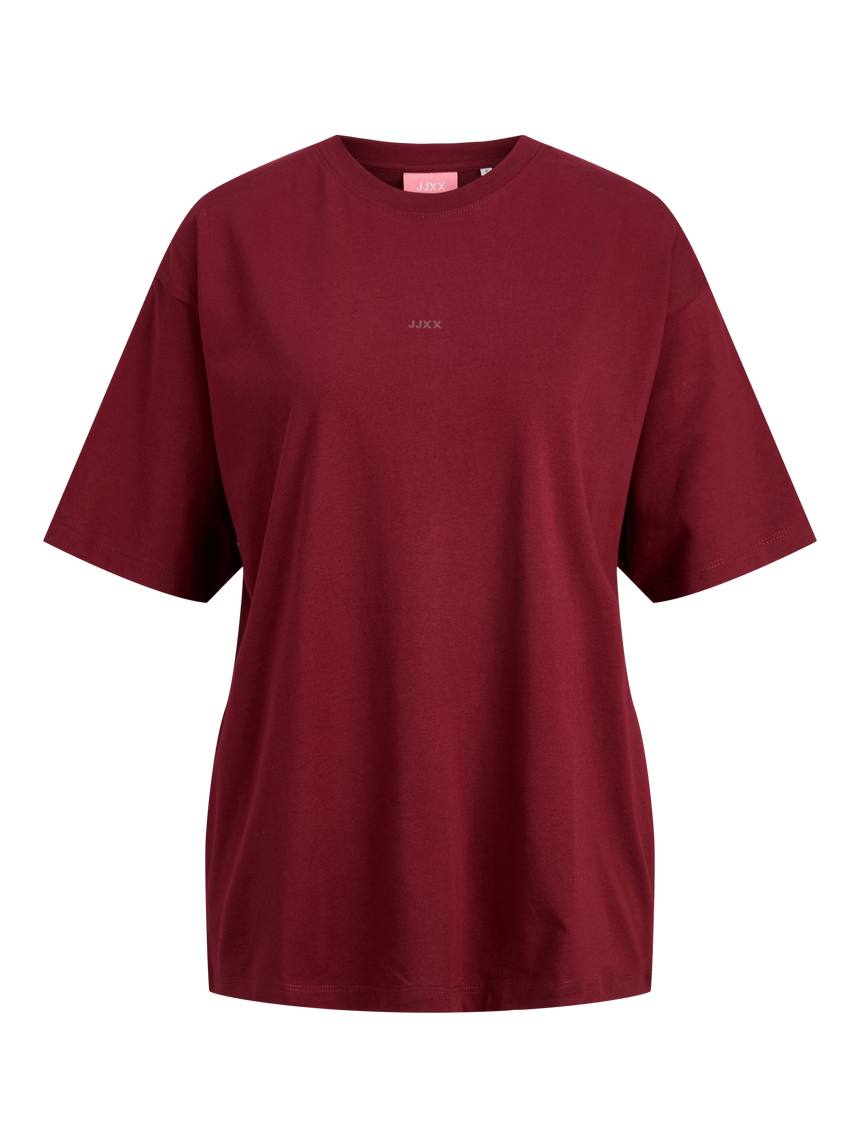 T-shirt over “Andrea logo” JJXX