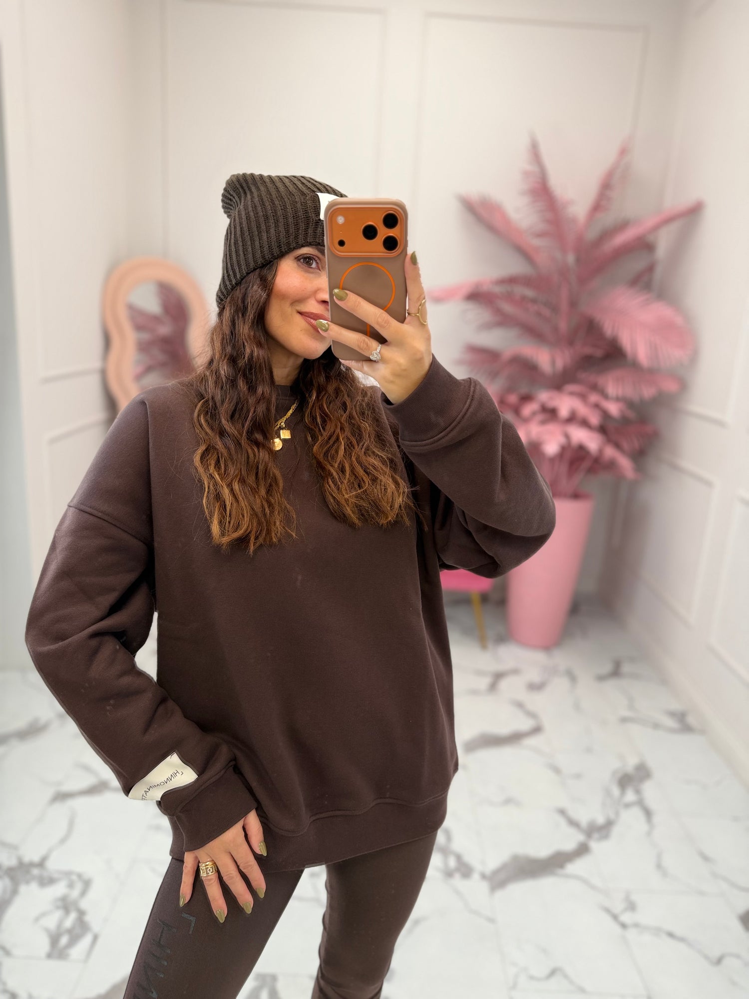 Felpa girocollo over NEW HINNOMINATE