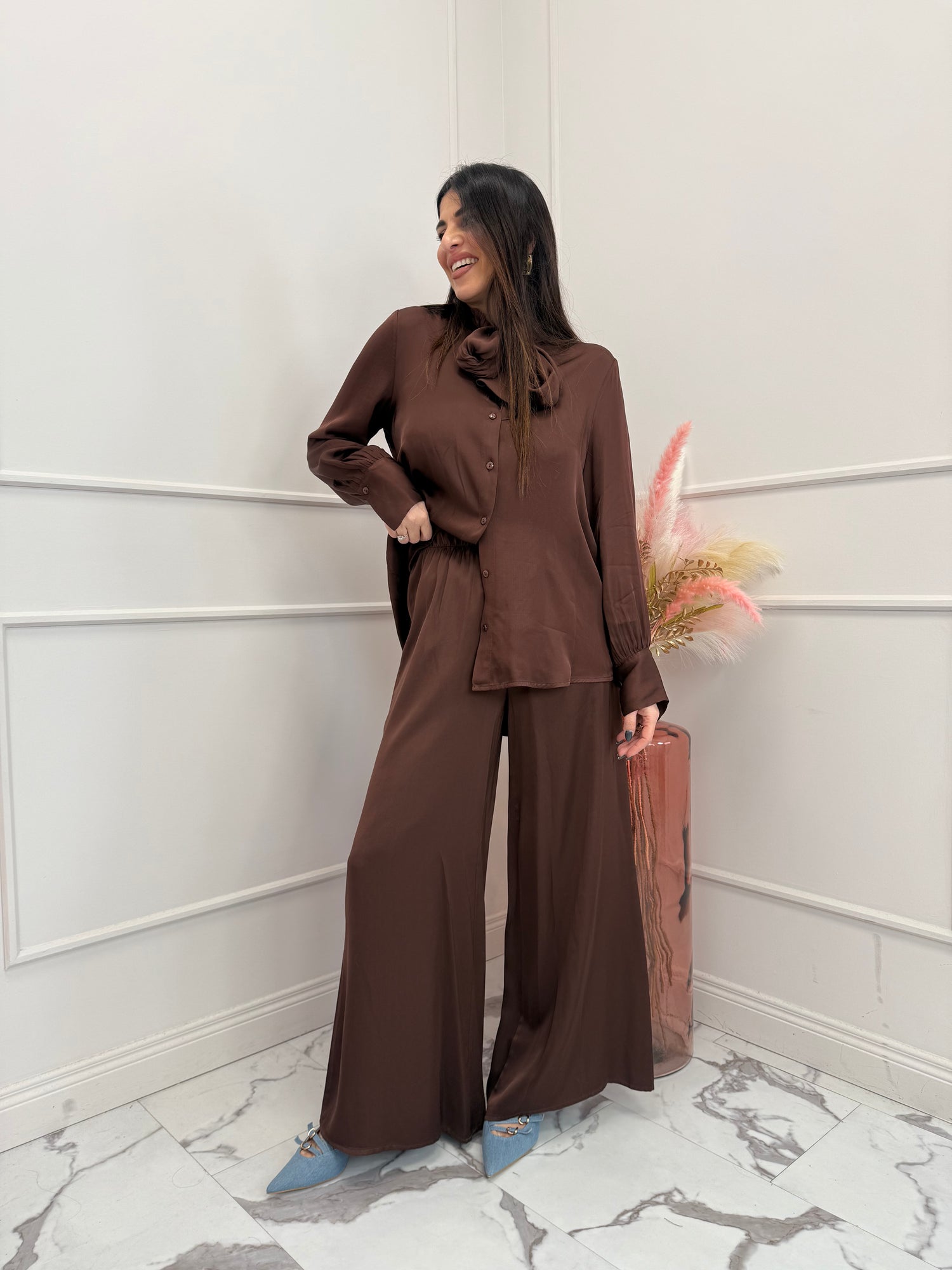 Camicia fiocco “Raso” HAVE ONE