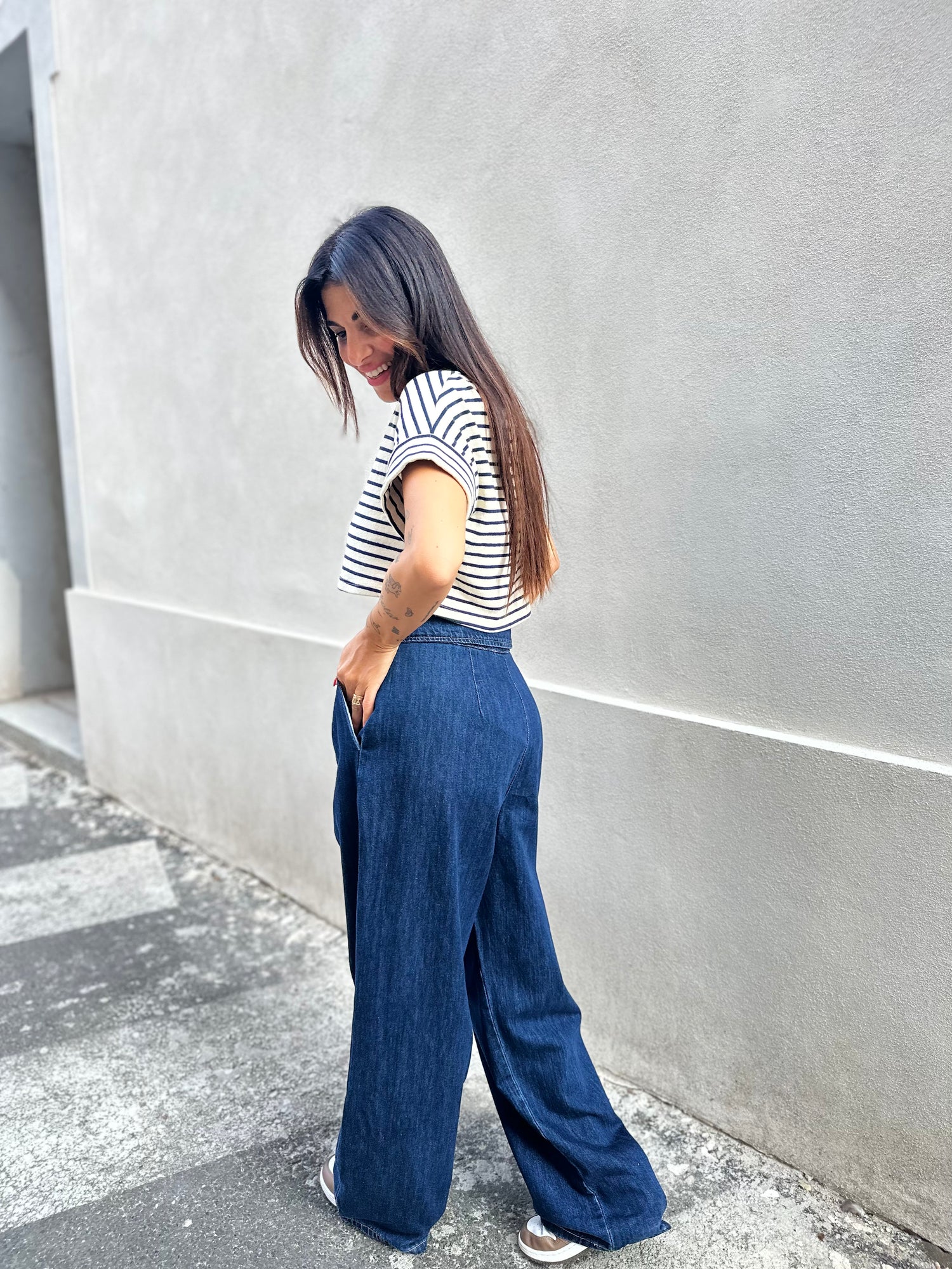 Jeans risvolto LUMINA
