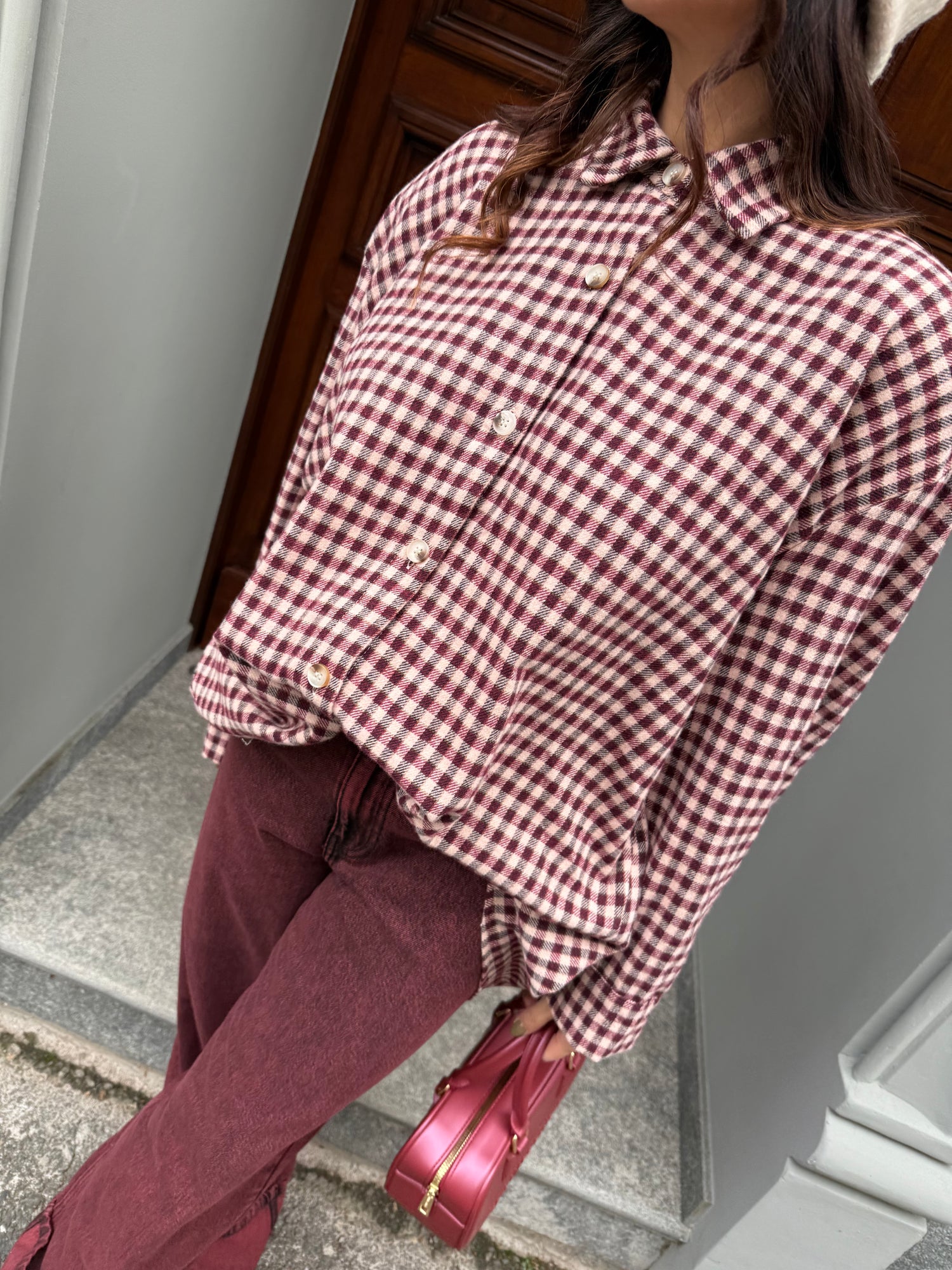 Camicia quadretti JUST WEST