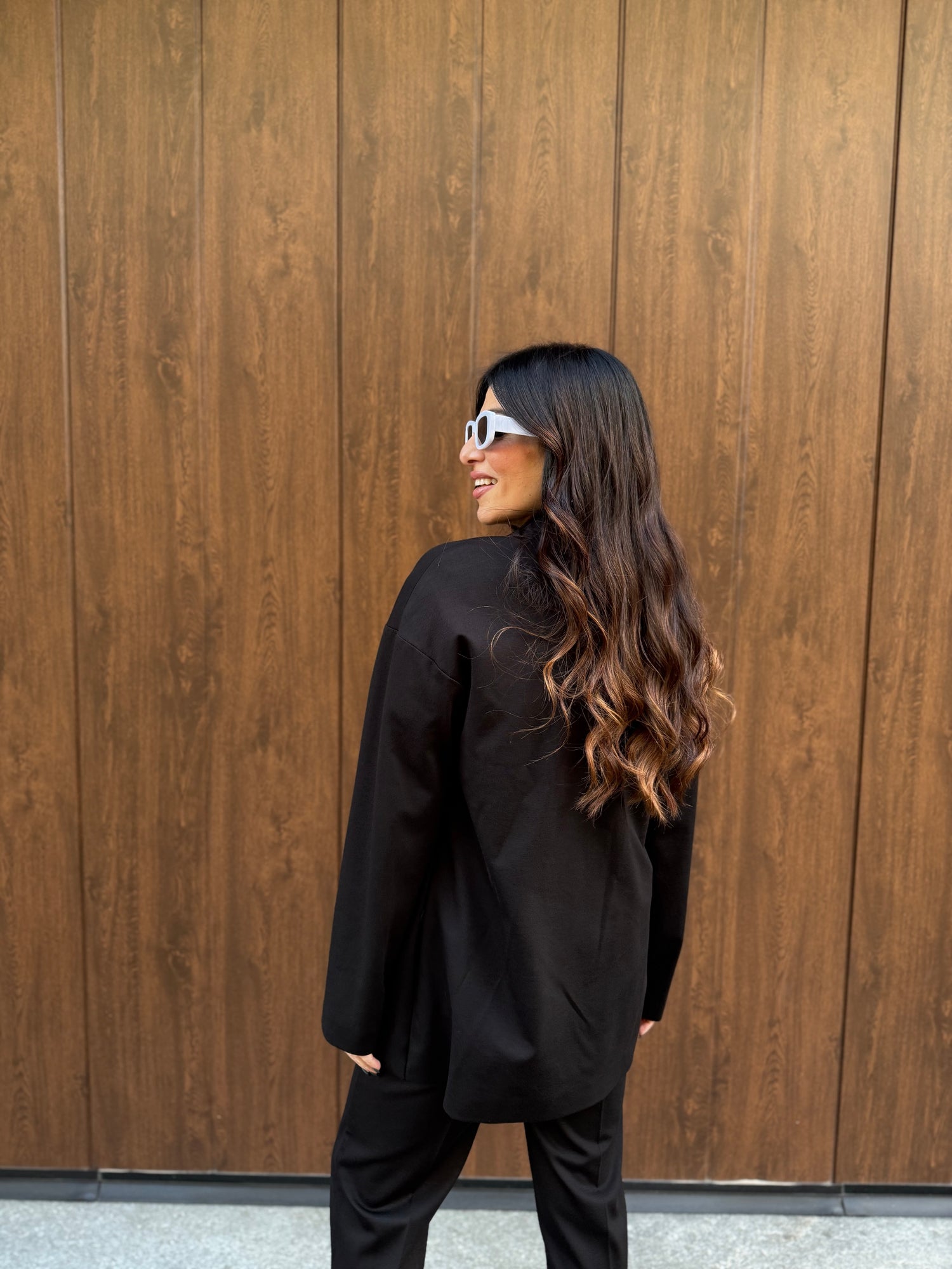 Blazer tailleur doppiopetto “Silver Flower” VICOLO