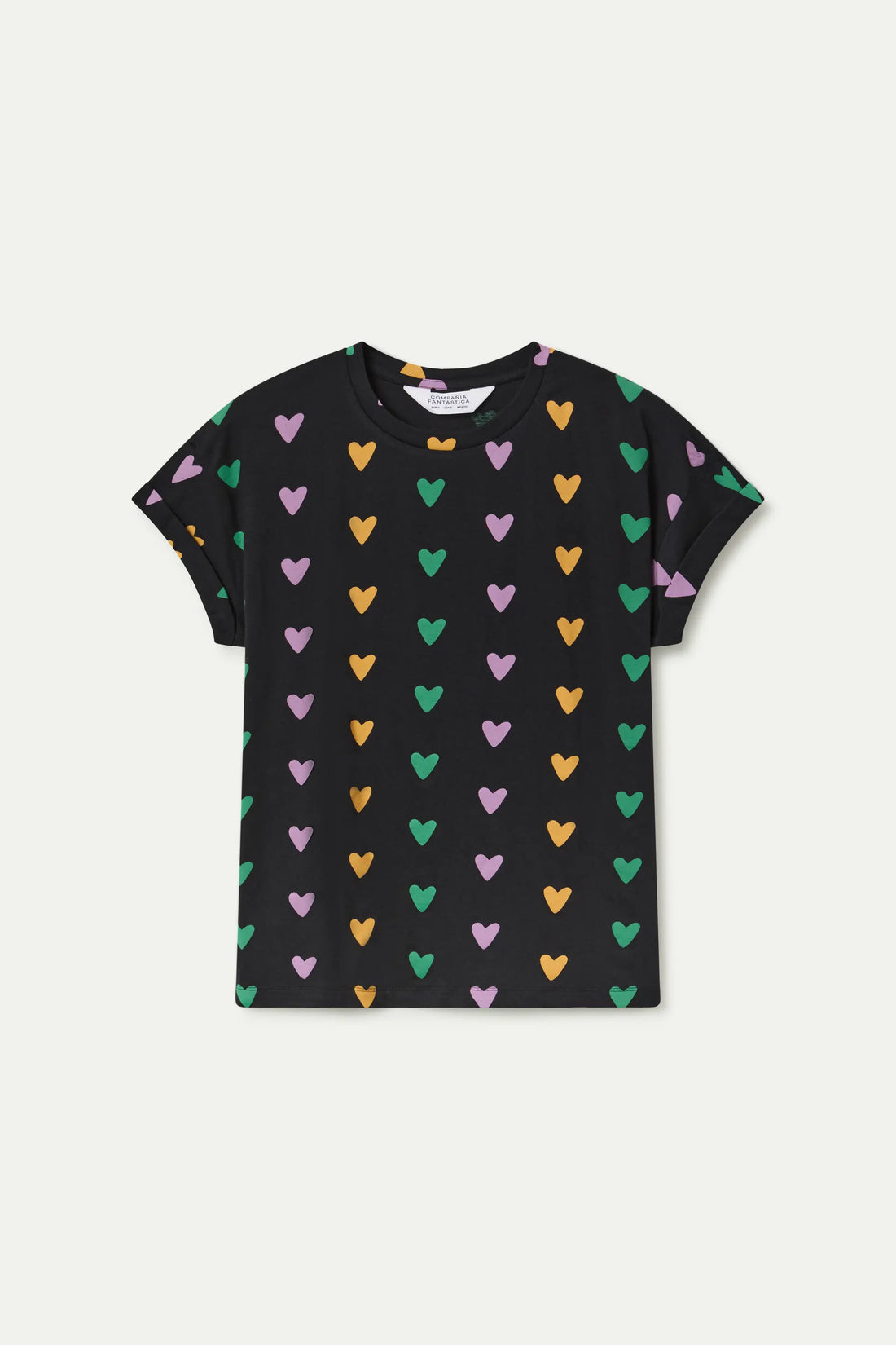T-shirt “Multicolor heart” COMPANIA FANTASTICA