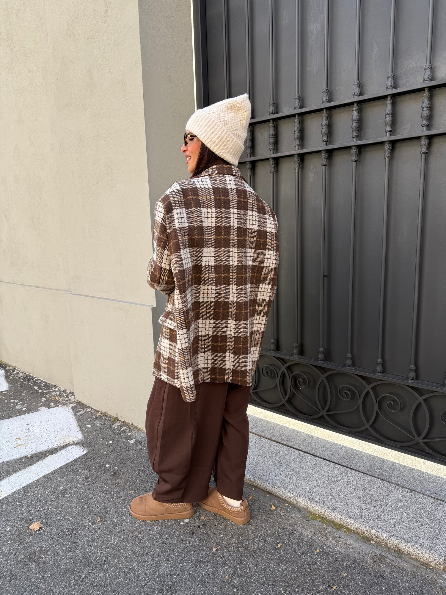 Blazer coat over “British” LUMINA