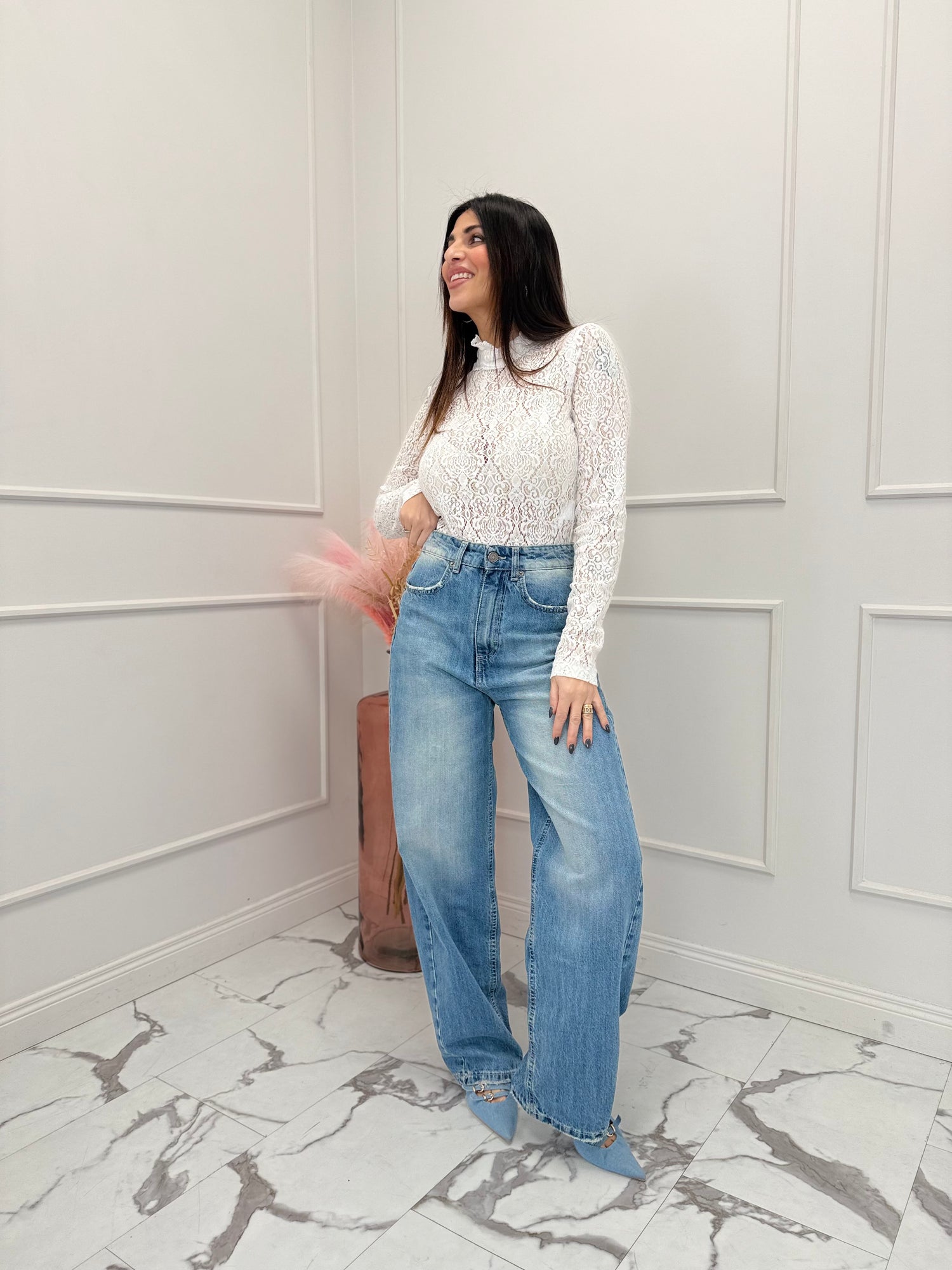 Body in pizzo oblò HAVE ONE