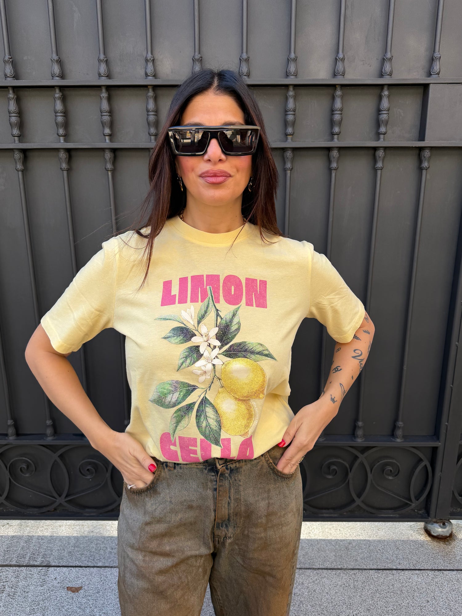 T-Shirt con stampa “Lucy” ONLY