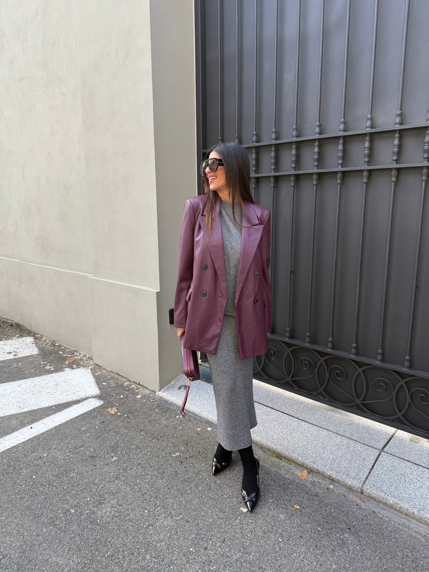 Blazer ecopelle “Kaya” ONLY