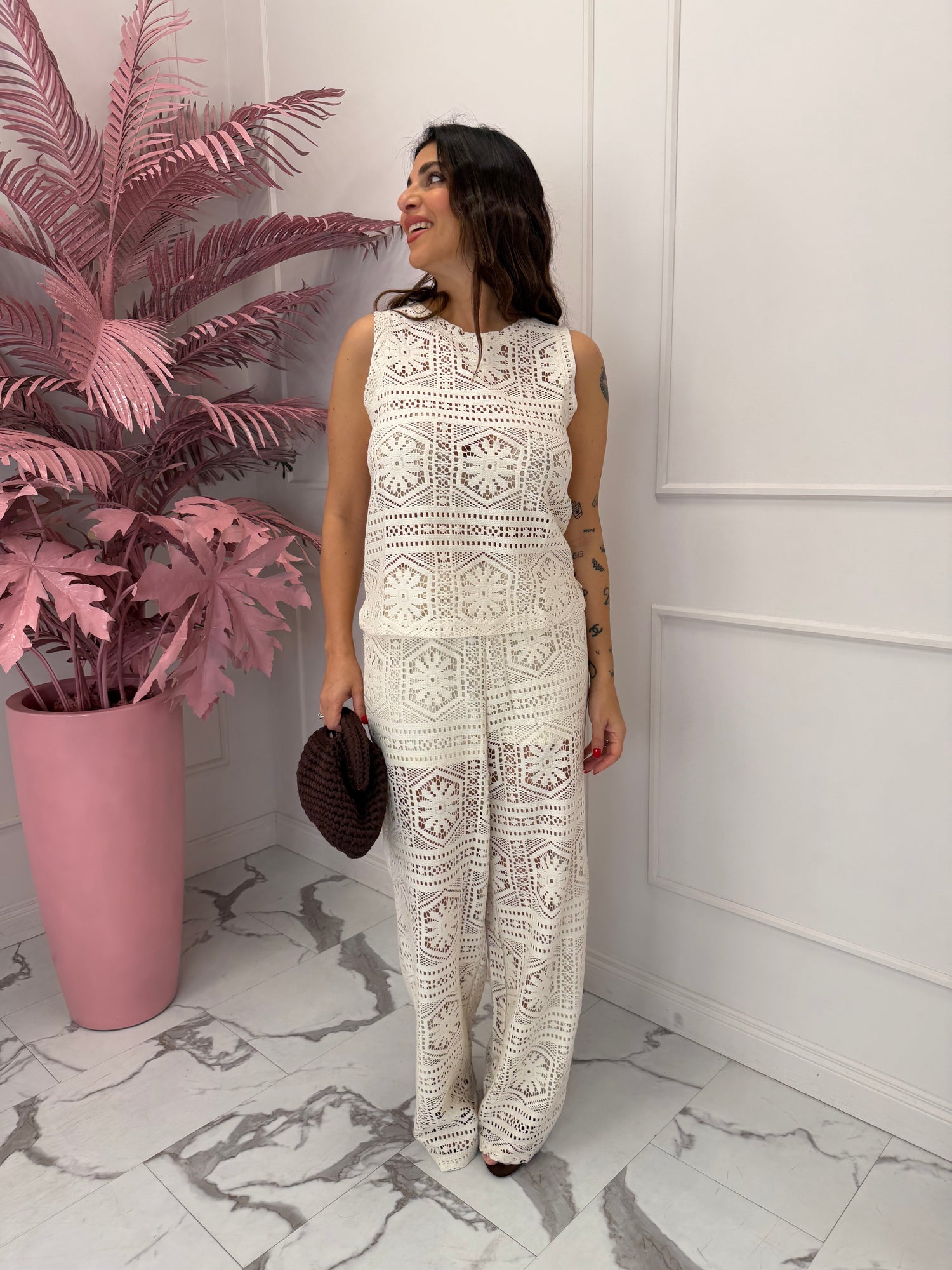 Pantalone crochet “Lian” ONLY