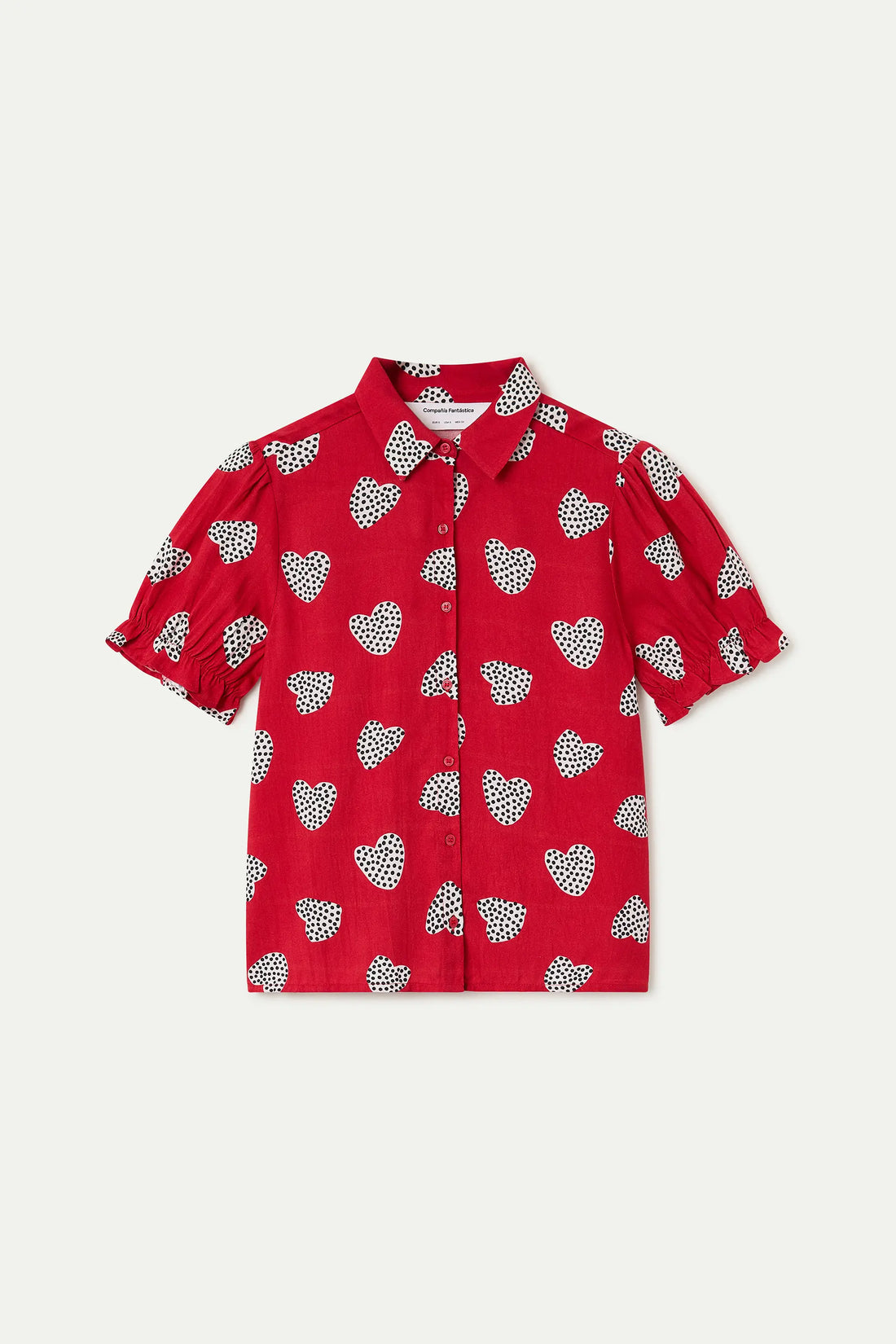 Camicia maniche corte “PoisHeart” COMPANIA FANTASTICA
