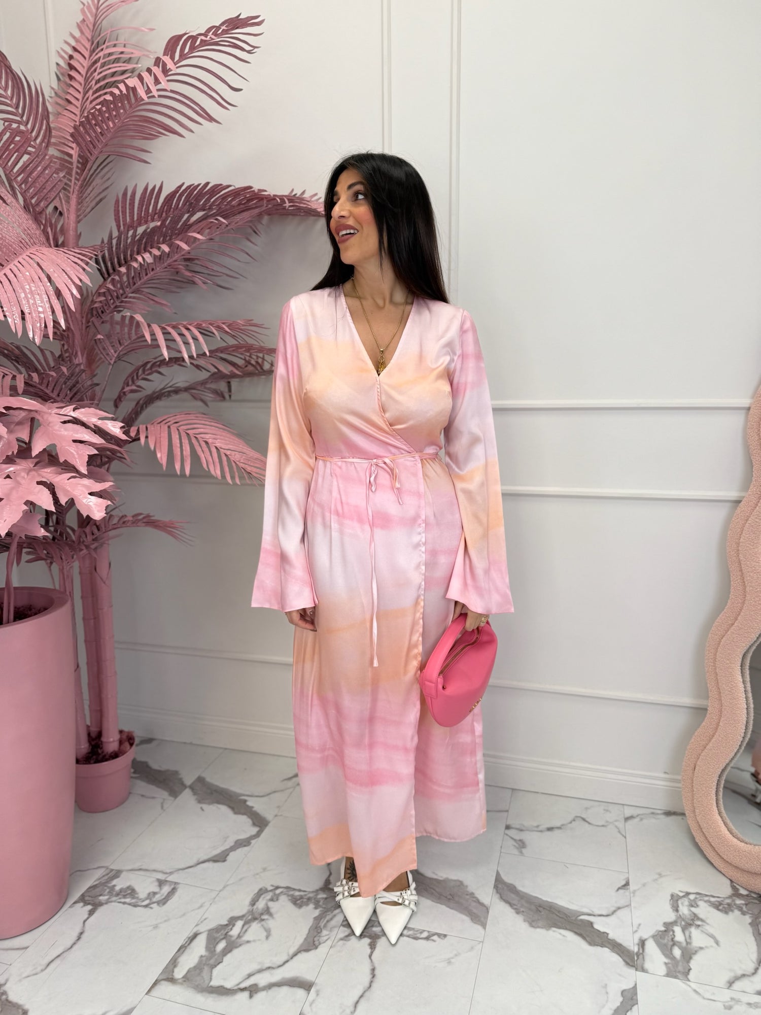 Abito “Peach” GLAMOROUS