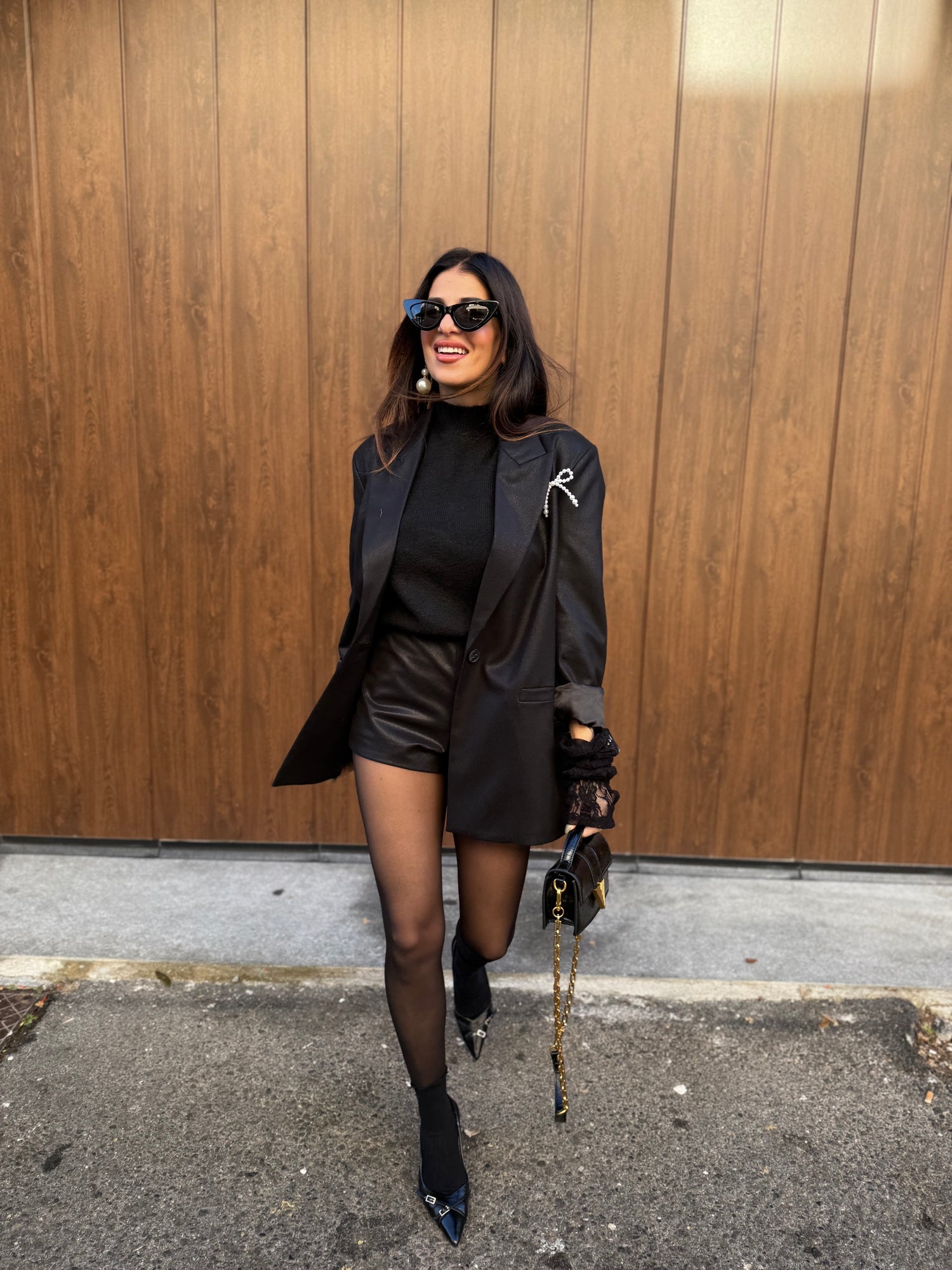 Shorts culotte “Lame’” HAVE ONE