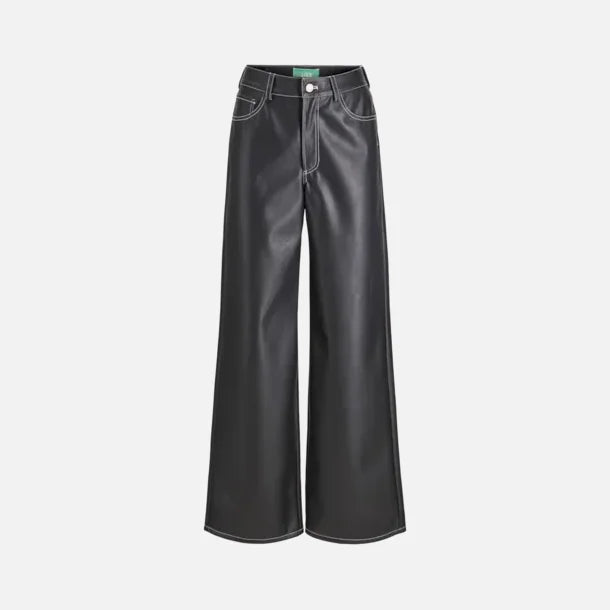 Pantalone Tokyo “Lila” ecopelle JJXX