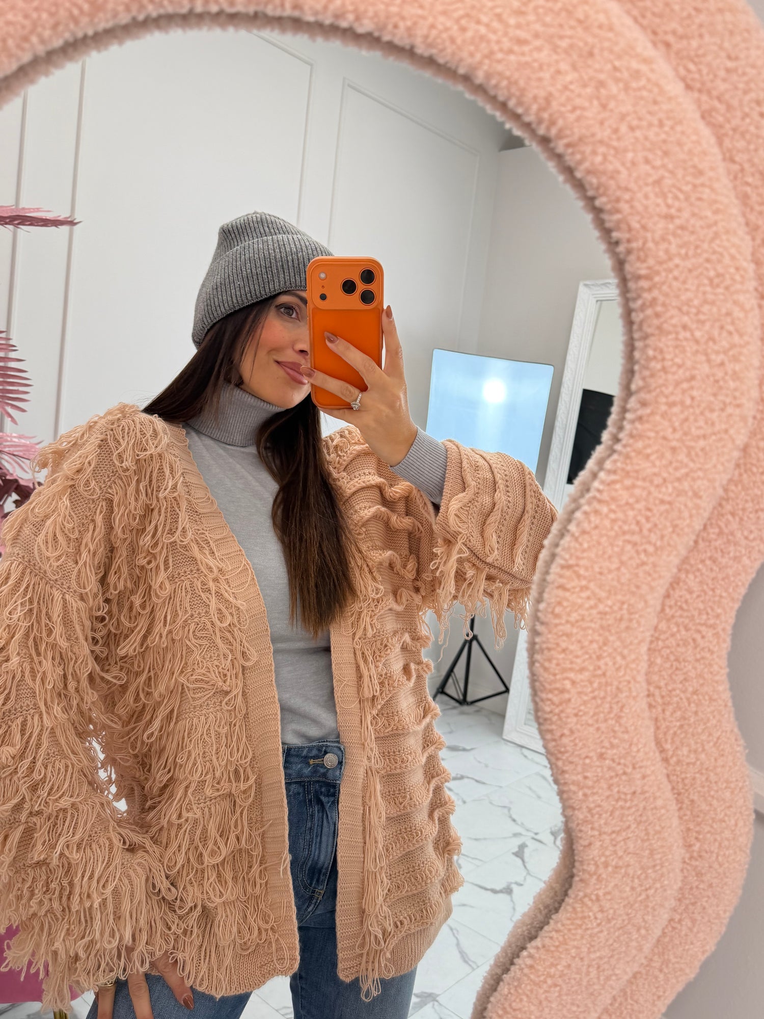 Cardigan frange lungo “Marta” LIP